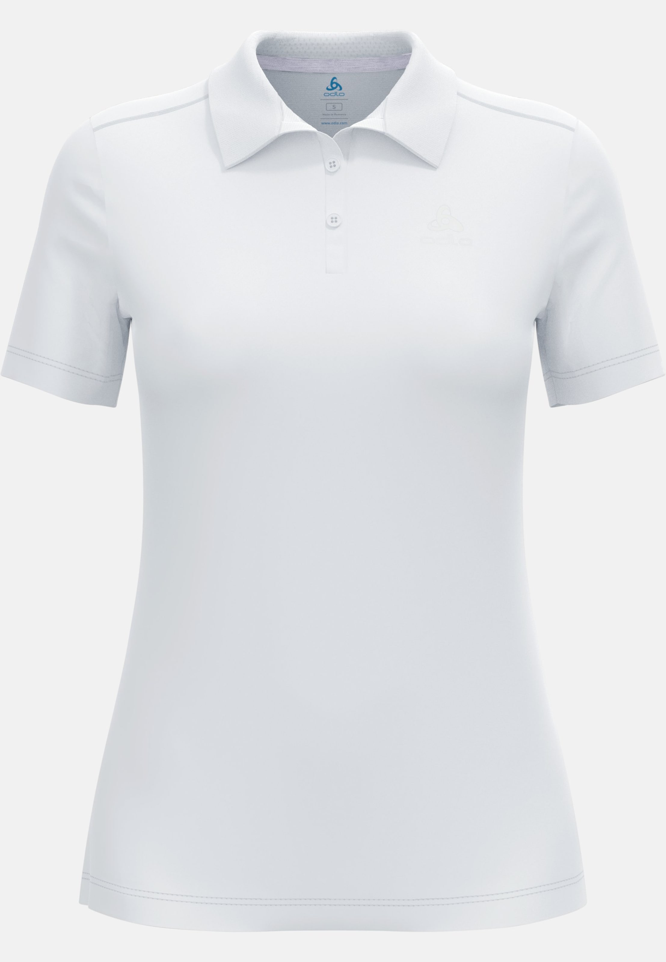 Odlo F-Dry Poloshirt für Damen, XS, weiss