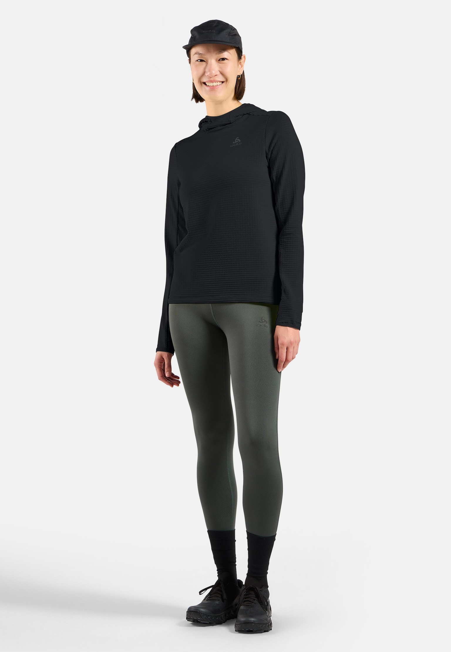 Mid layer da running Essentials Thermal con cappuccio