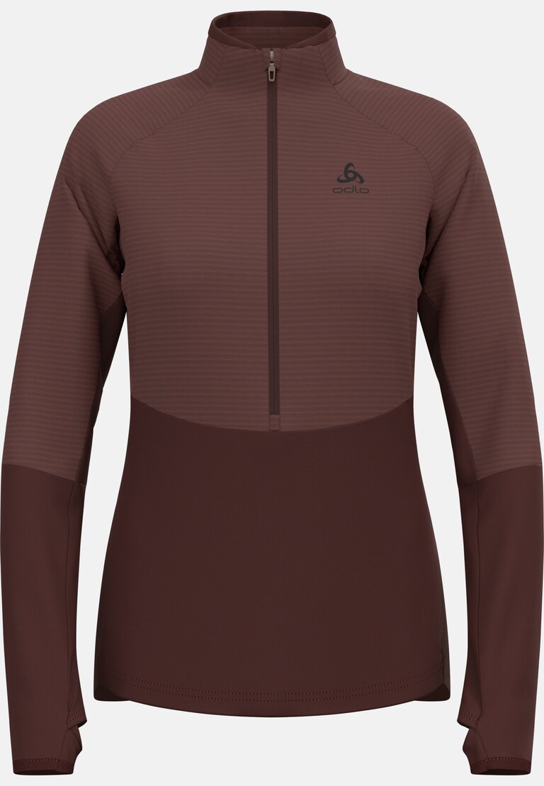 The Descent Ceramiwarm half zip mid layer
