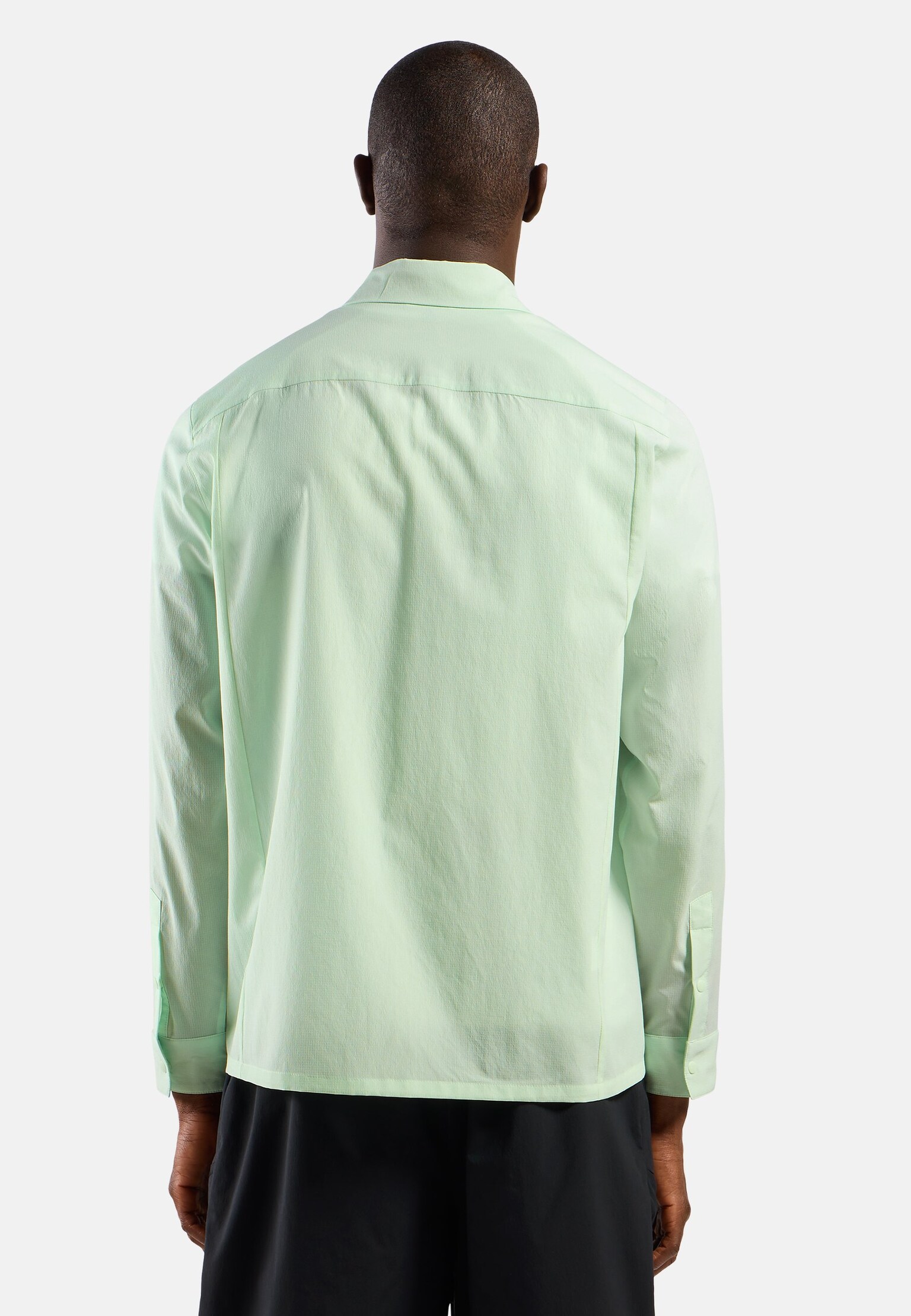 Essentials wandeloverhemd met lange mouwen