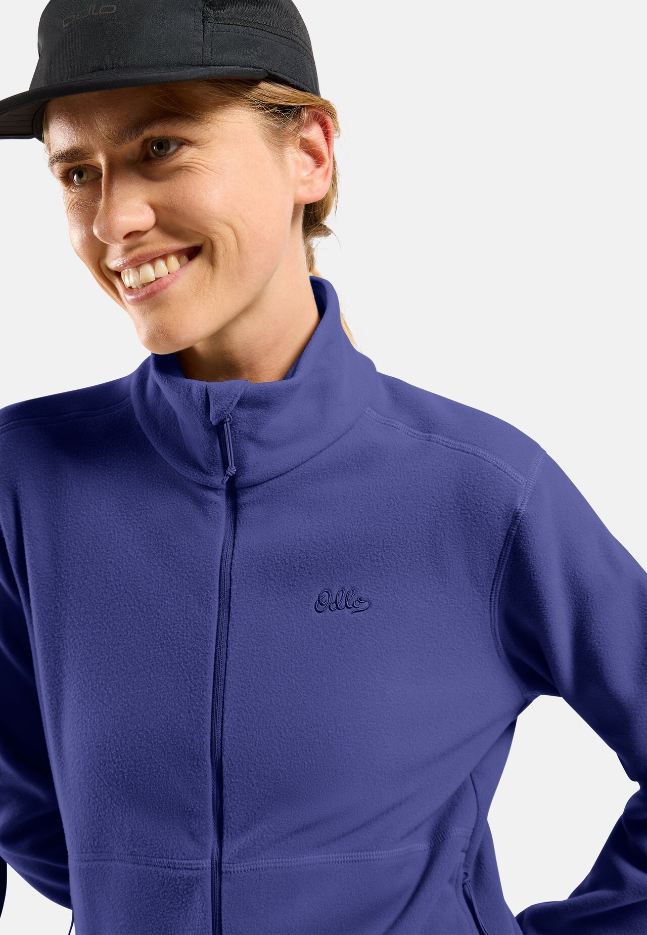 Felpa Classic Fleece a zip intera