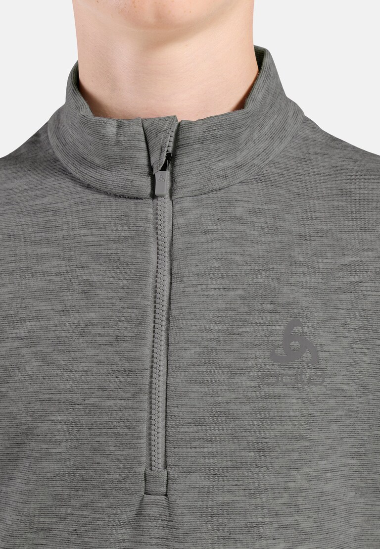 The Berra kids' half-zip mid layer
