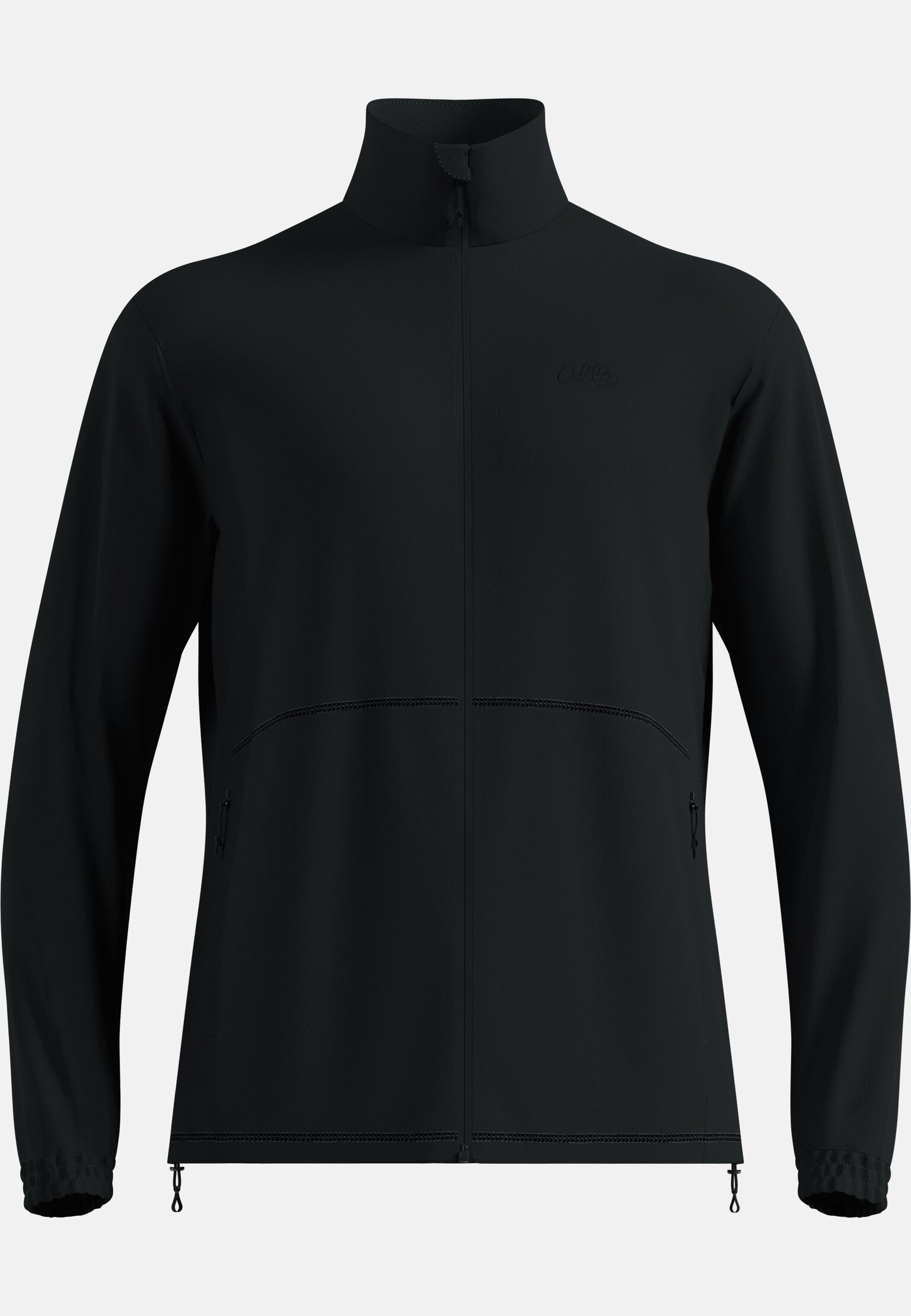 Mid layer multisport Essentials in pile classico a zip intera