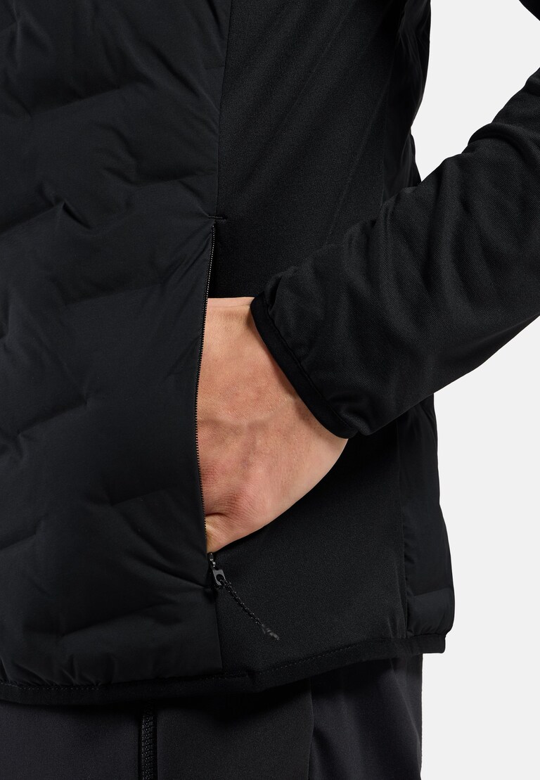 The Zeroweight Insulator hybrid mid layer hooded zip