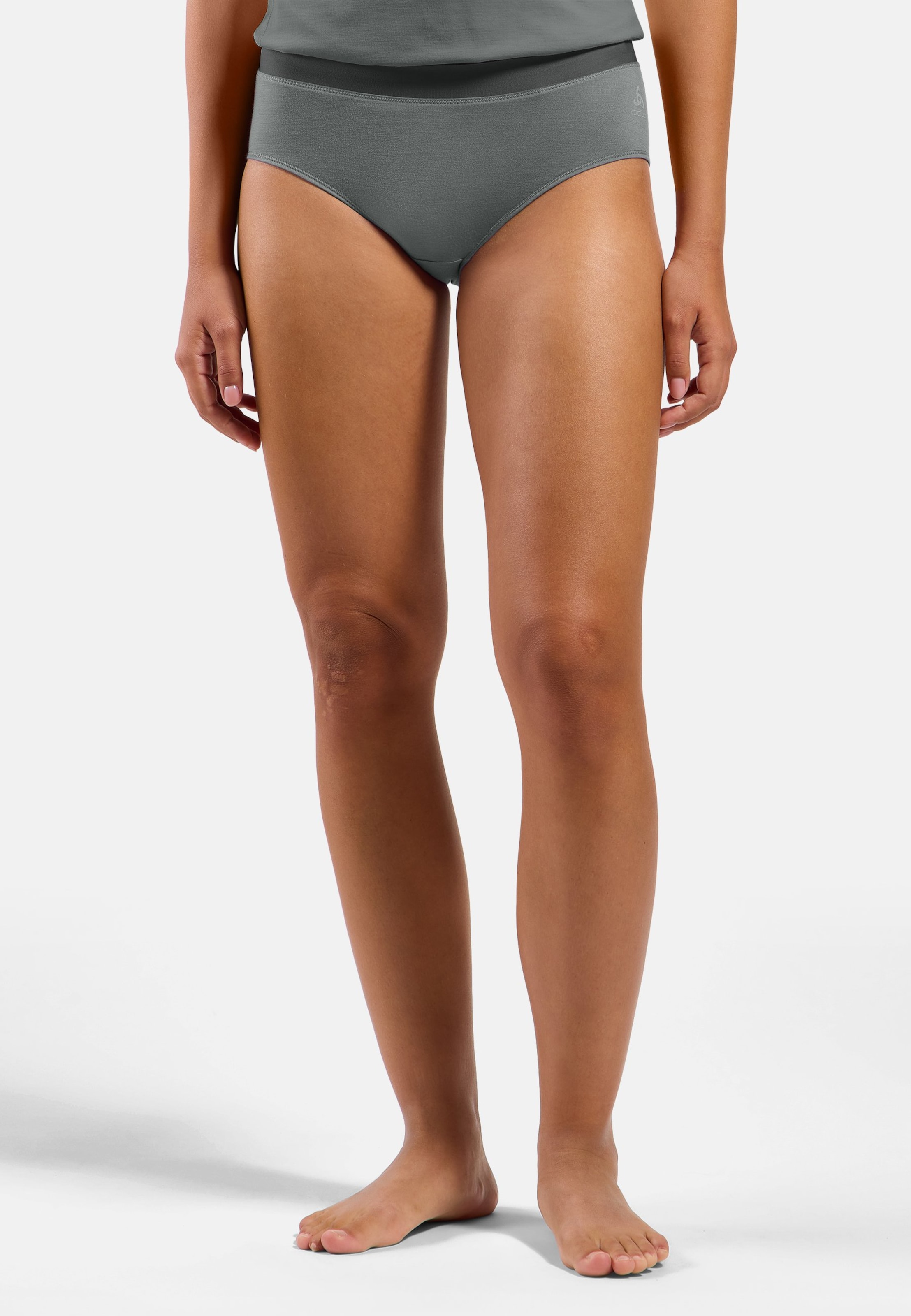 Odlo Natural Merino 160 Slip für Damen, XS, grau