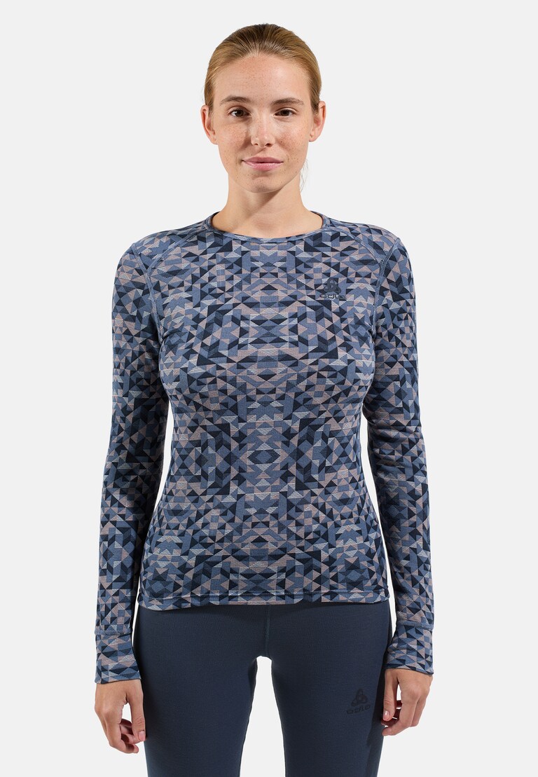 The Active Warm Graphic Base Layer Top