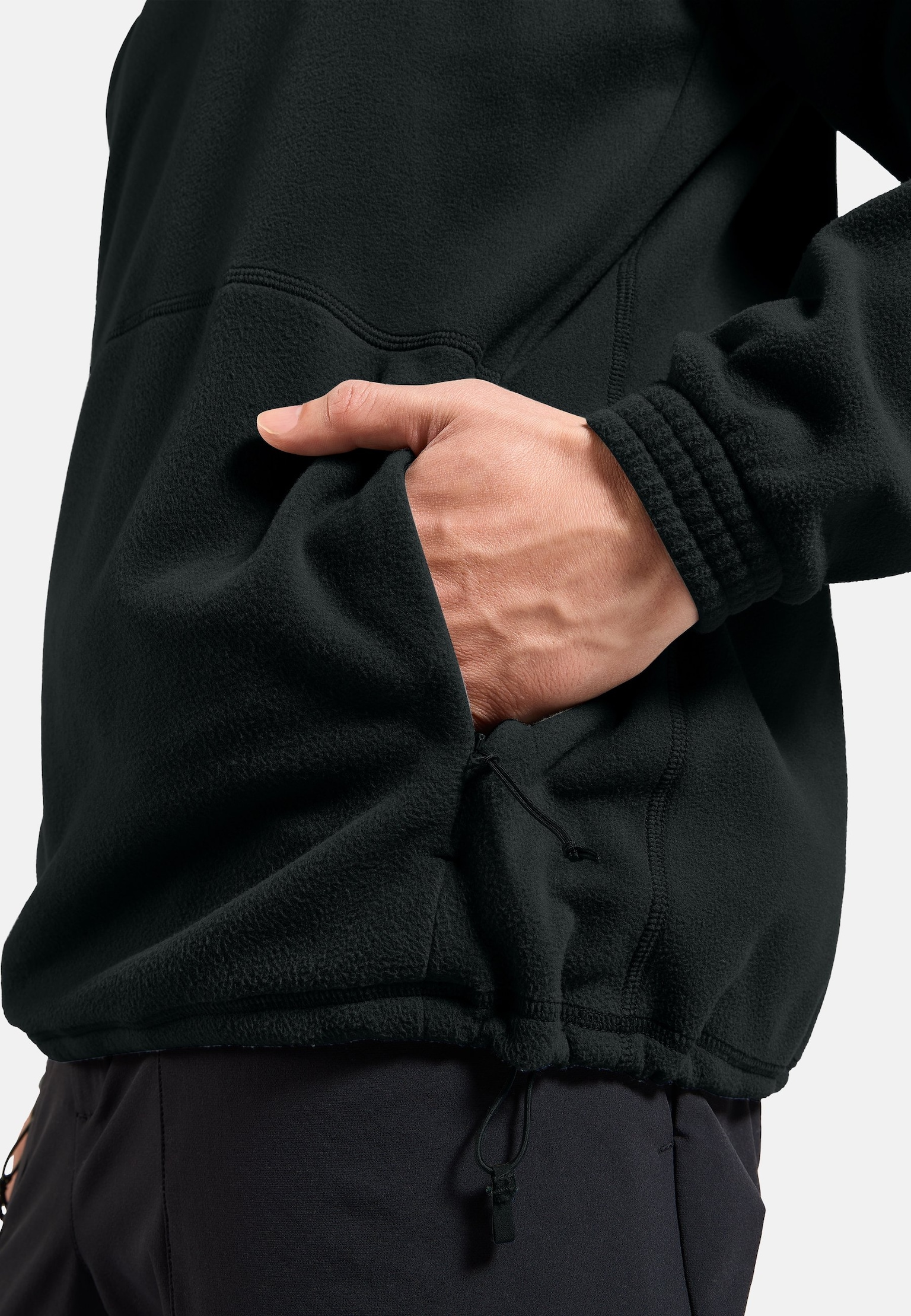 The Essentials klassisk fleece crewneck mellomlag for multisport