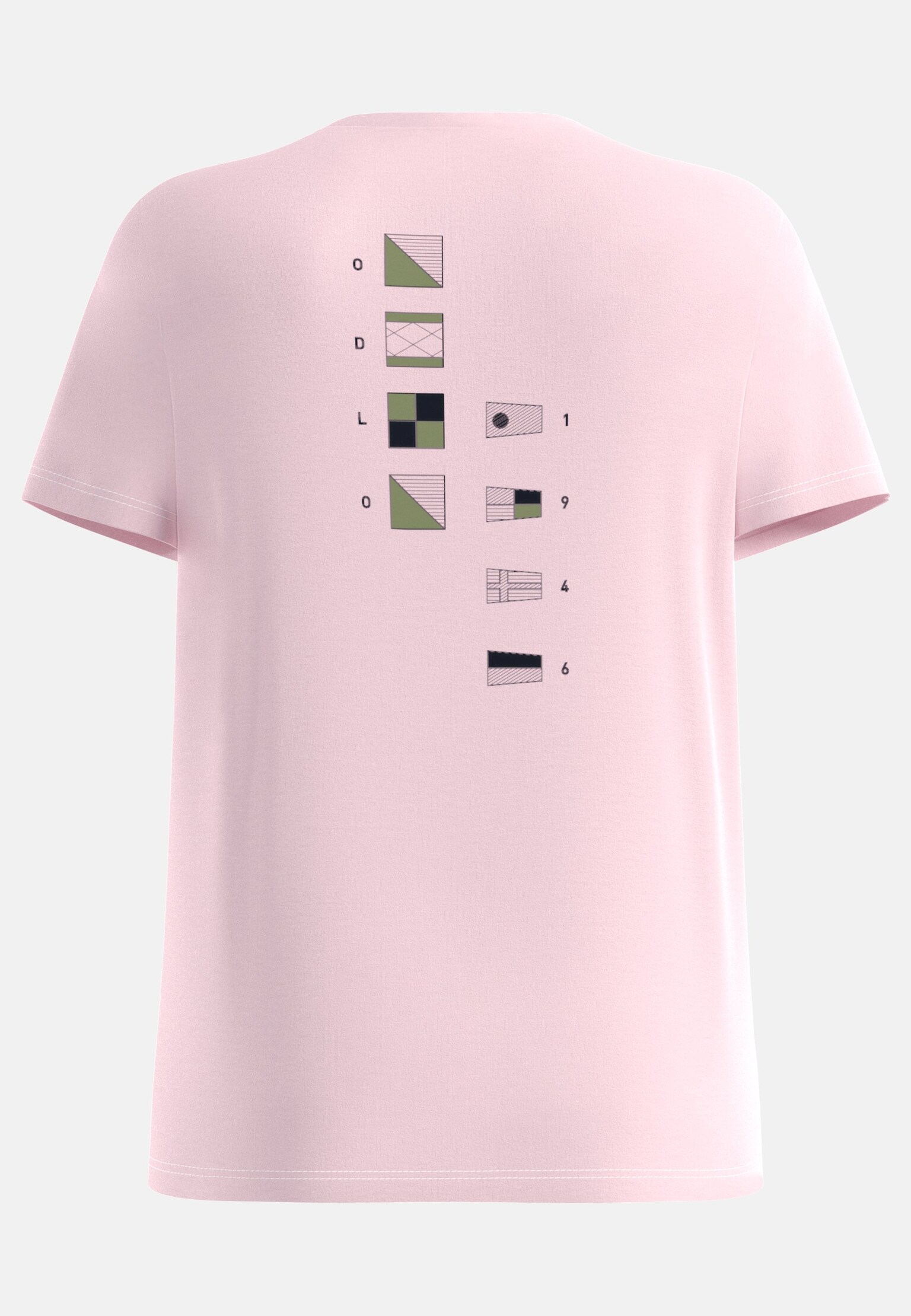 T-shirt in misto cotone Ascent Nautical Flags