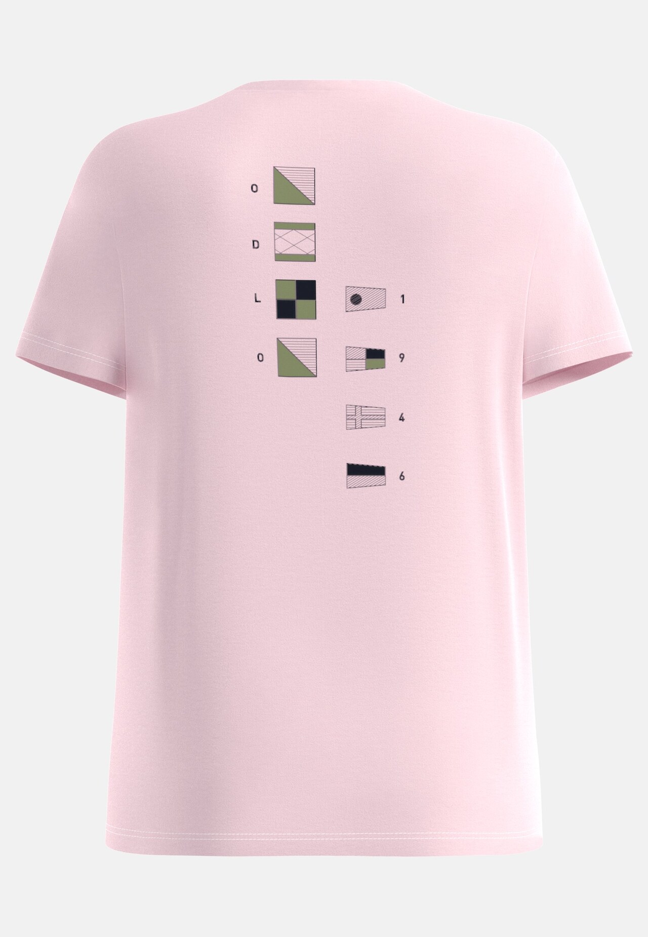 T-shirt Odlo Flags in misto cotone