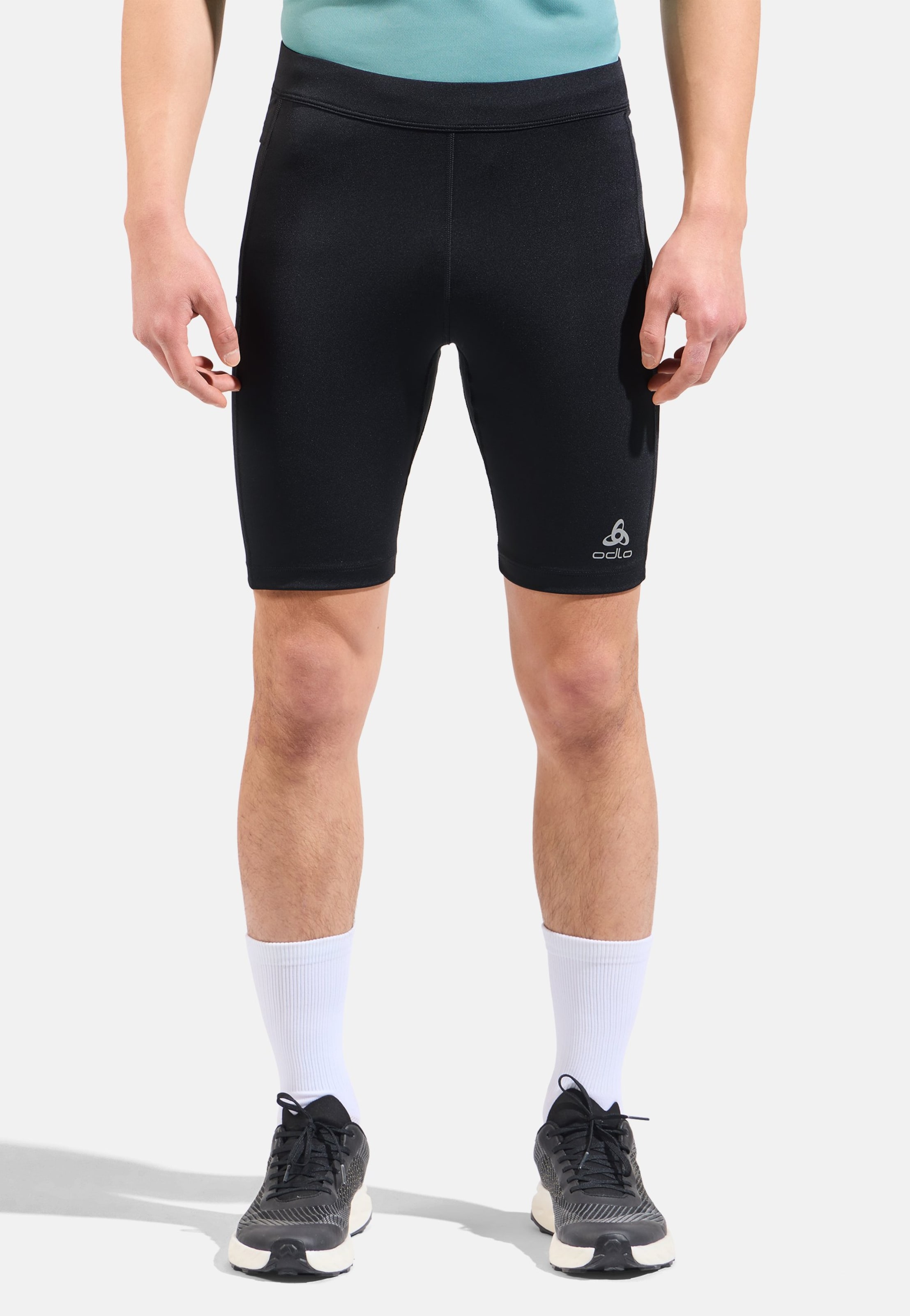 Odlo Essentials Laufshorts für Herren, S, schwarz