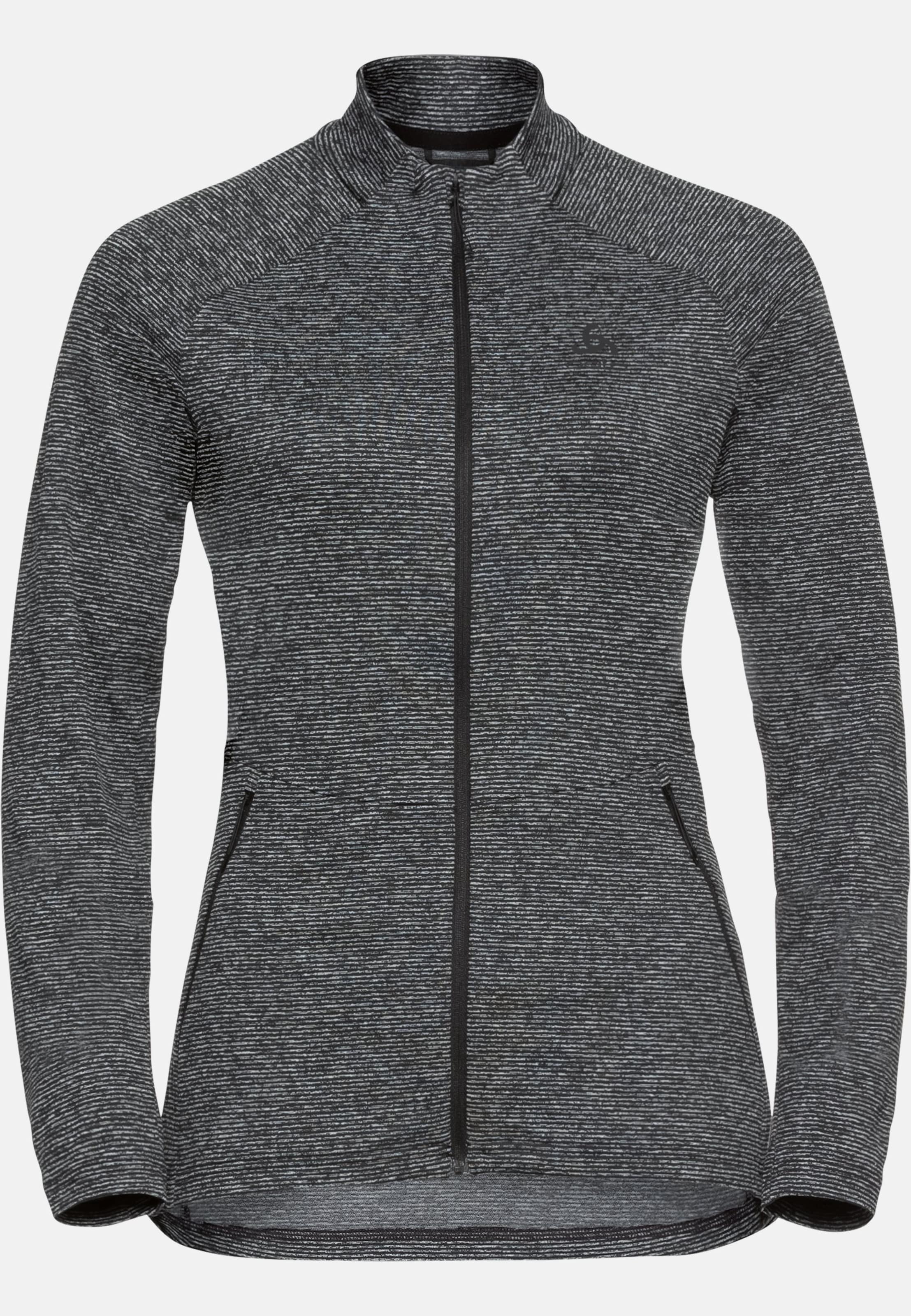 Odlo Sesvenna Mid Layer Jacke für Damen, XS, grau