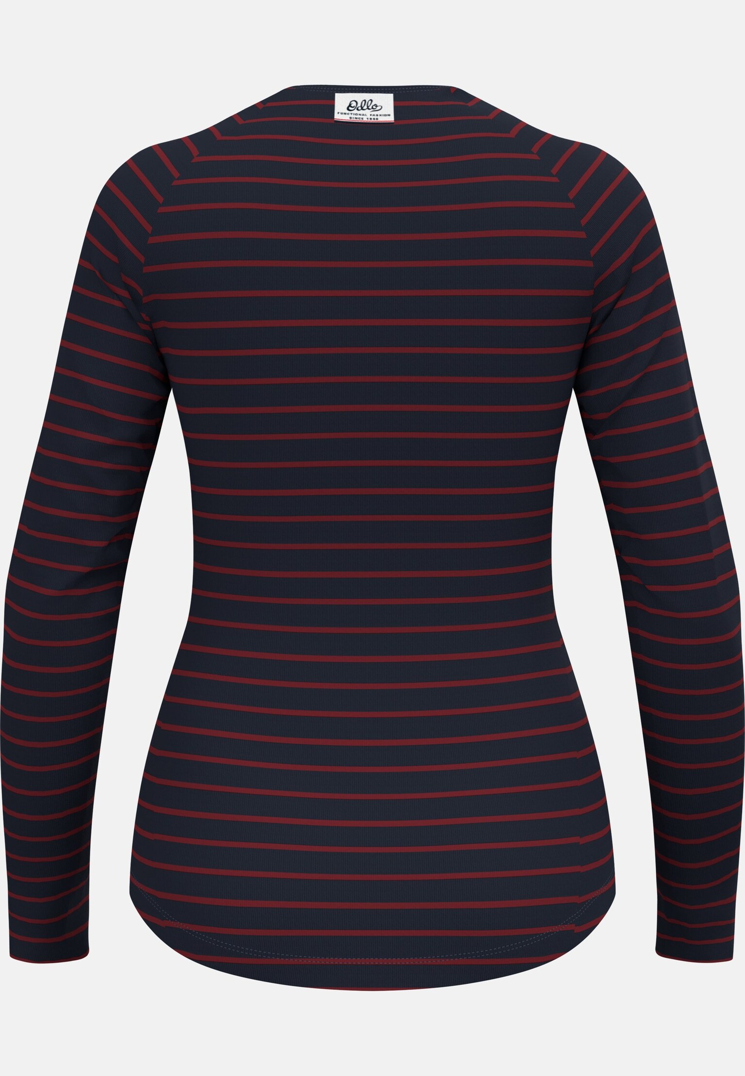Active Warm Originals Stripes Base Layer Langarmshirt