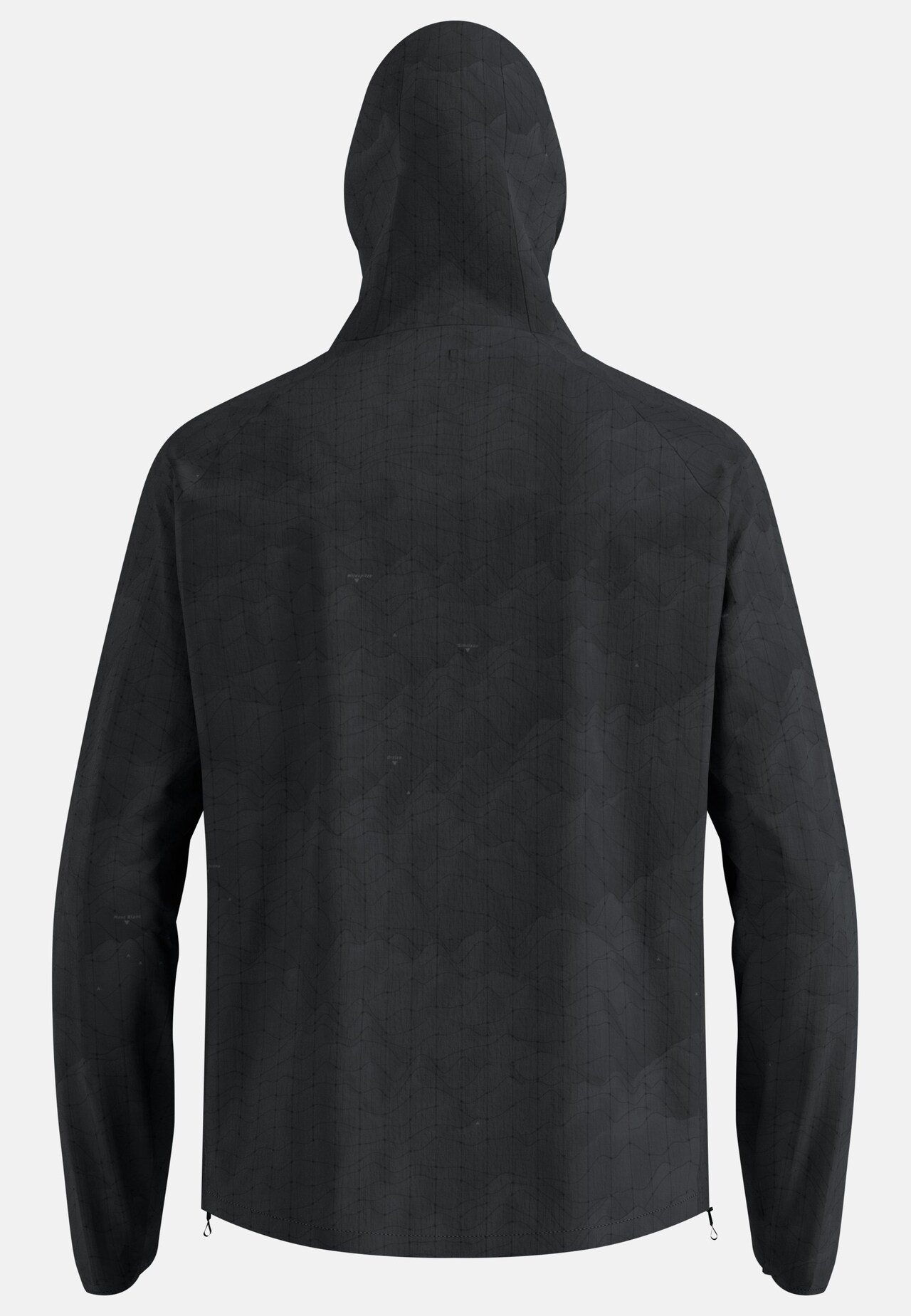 Zeroweight Laufjacke mit Print