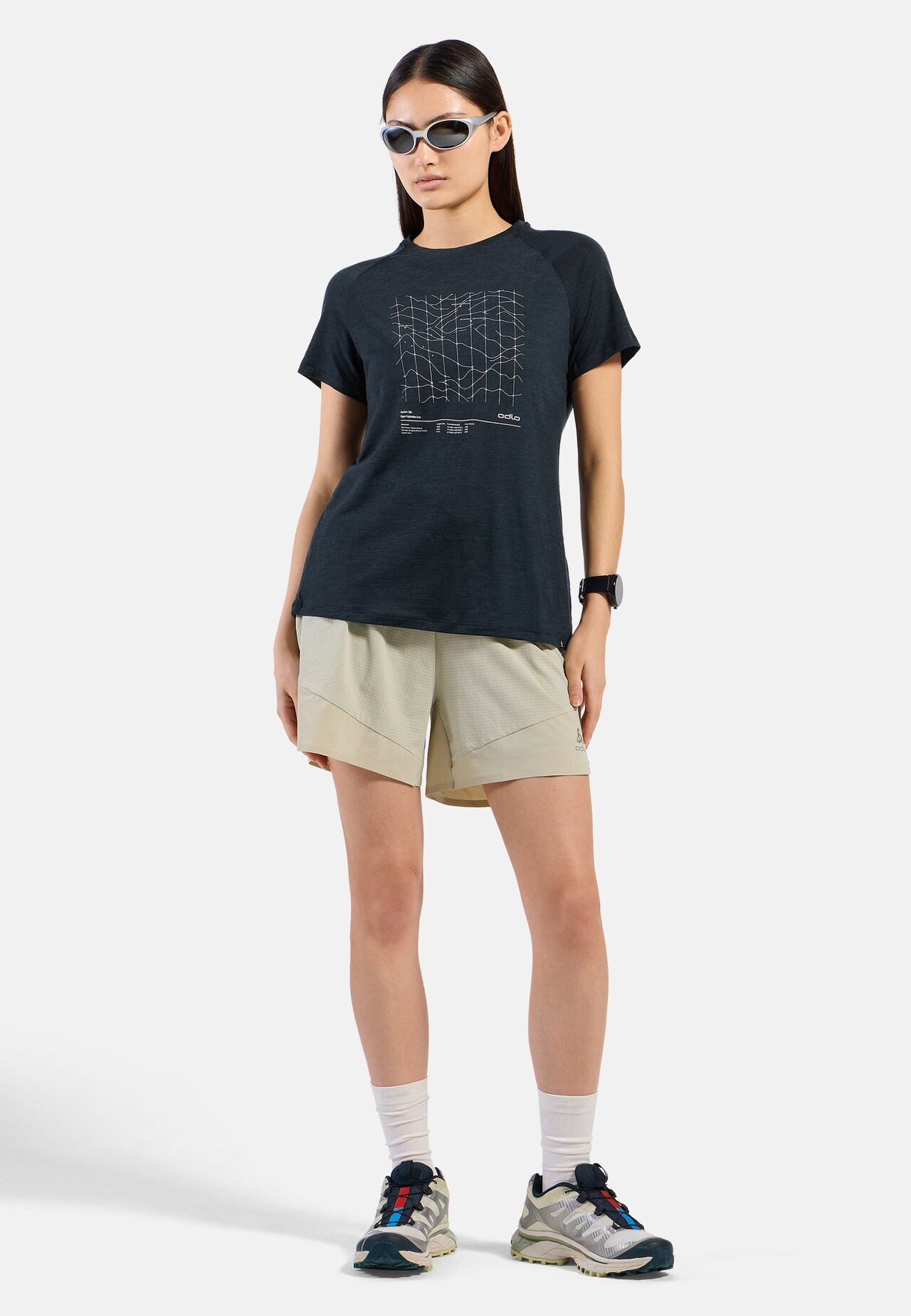 T-shirt Merino Tencel Hyper Map