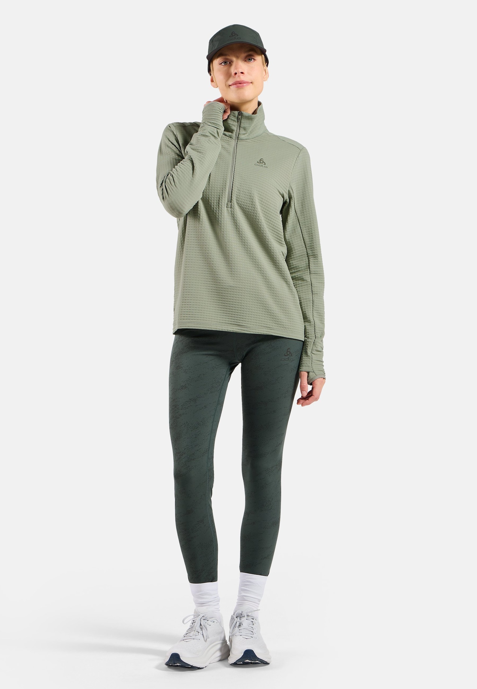 Zeroweight Print Reflective Running Tights
