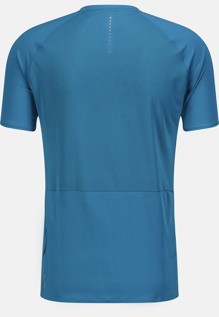 The X-Alp half-zip running t-shirt in saxony blue | Odlo The X-Alp half-zip running t-shirt in saxony blue | Odlo
