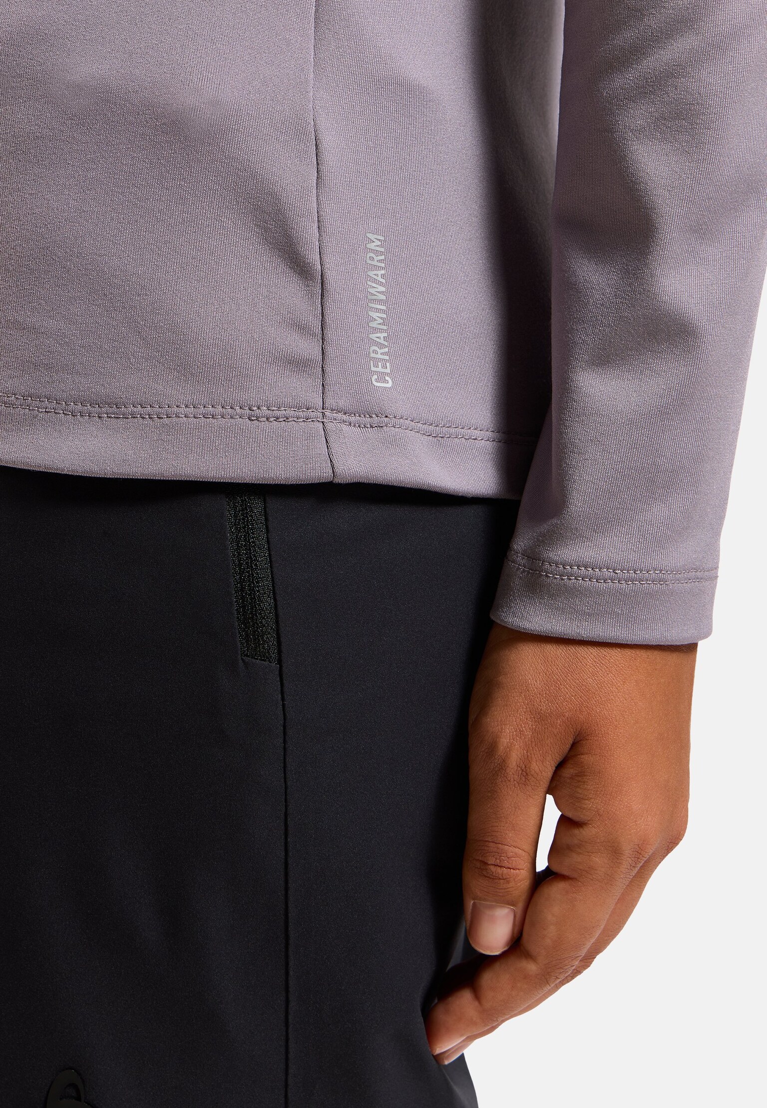 The Essentials Light half-zip mid layer