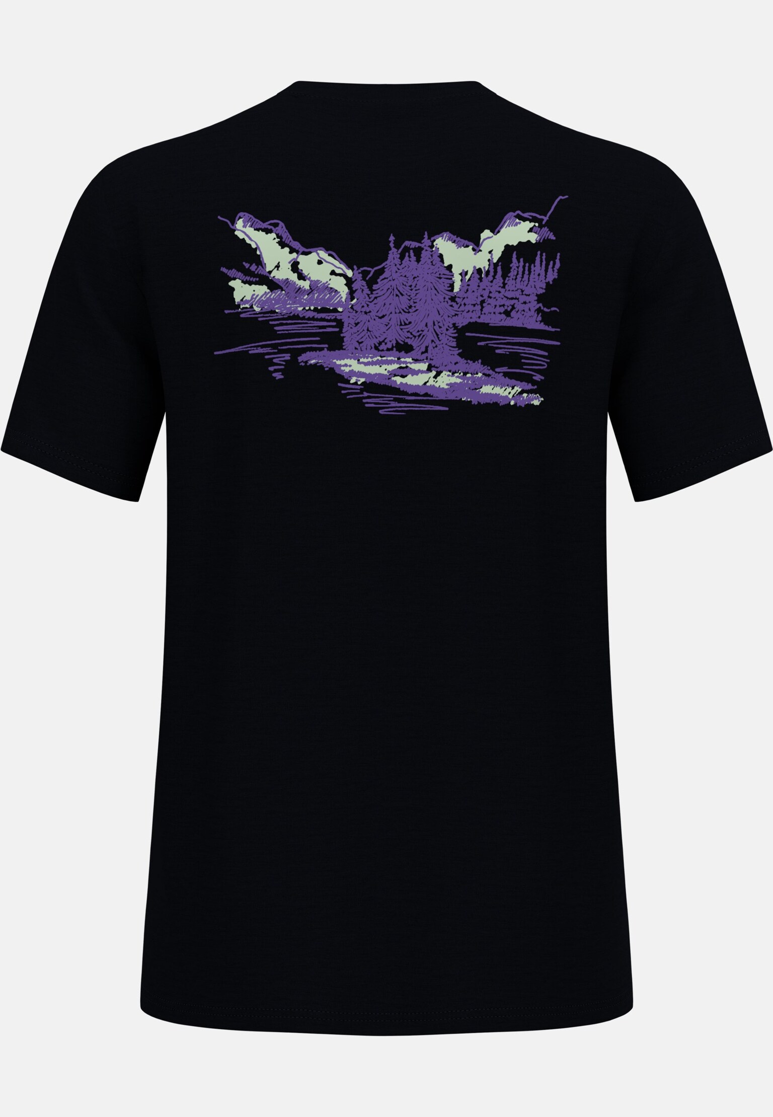 Ascent Merino 160 T-Shirt mit TMOT-Print