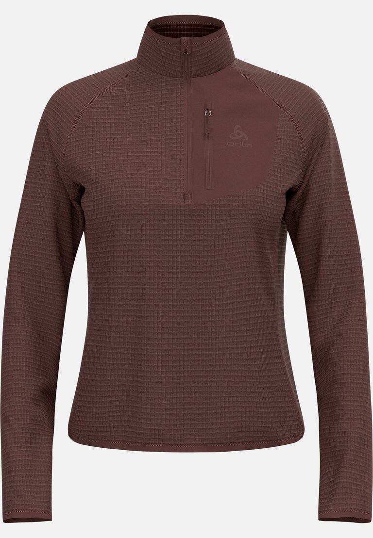 Pull semi-zippé Ascent
