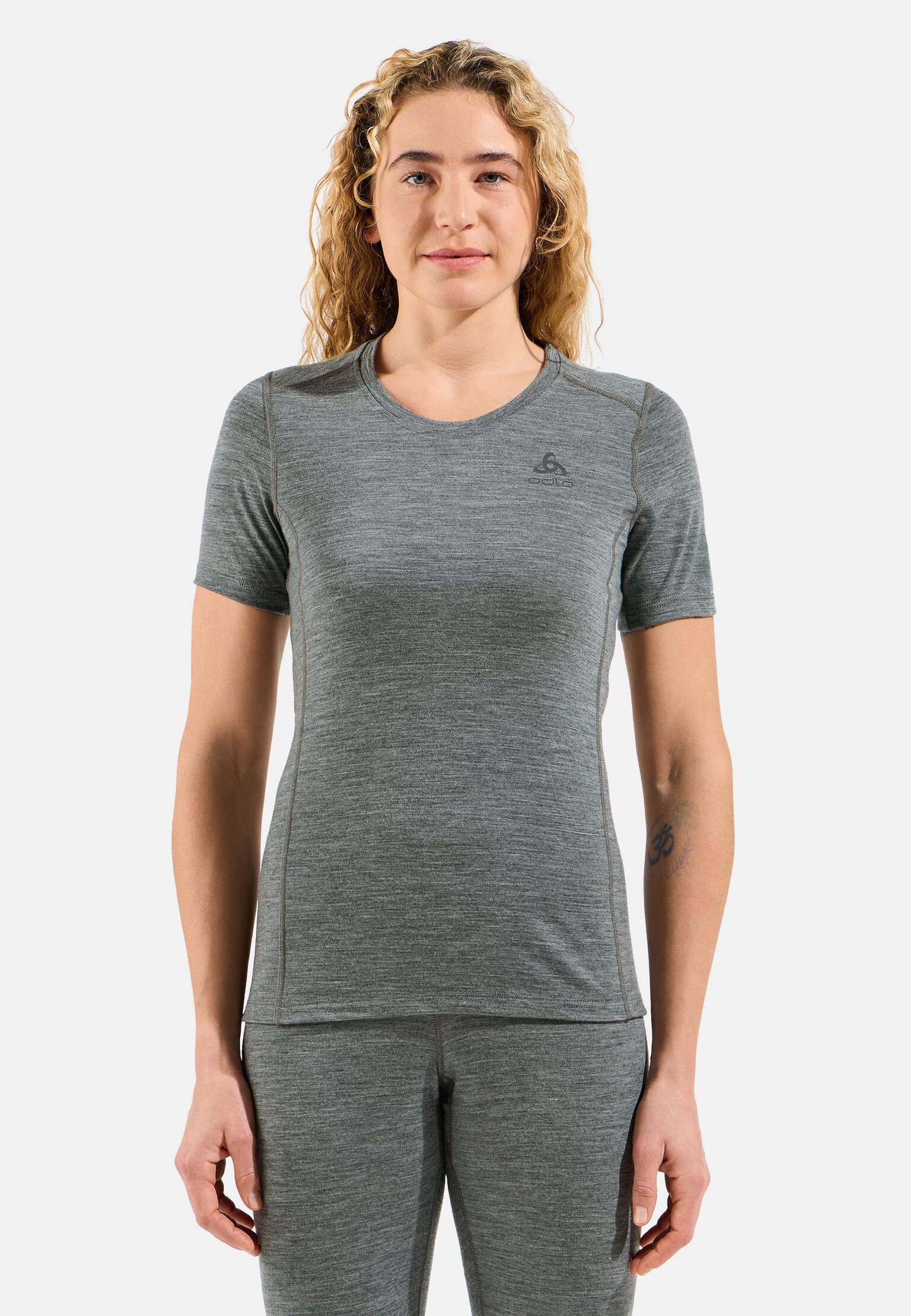 Base layer girocollo a maniche corte Natural Merino 200