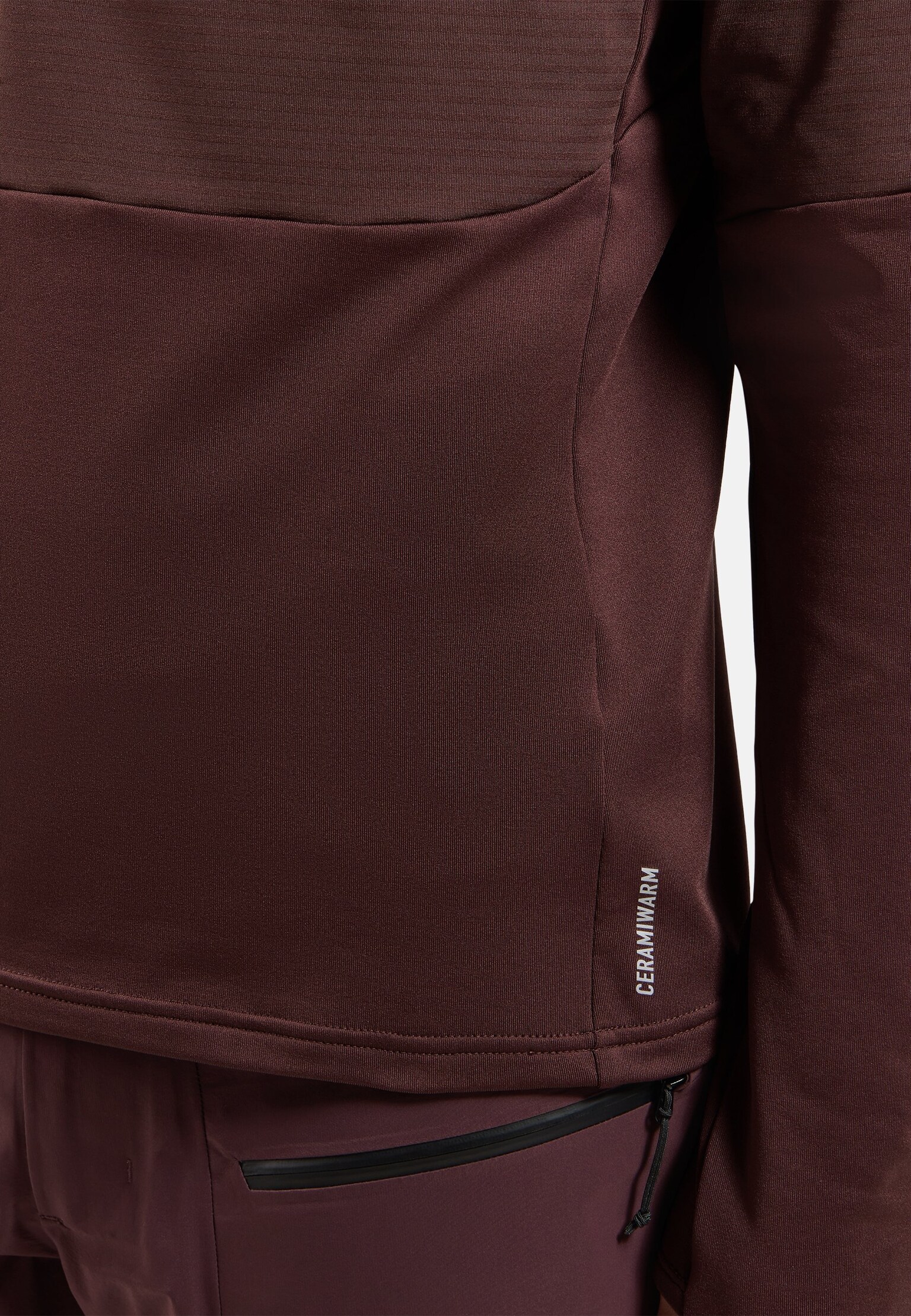 The Descent Ceramiwarm half zip mid layer