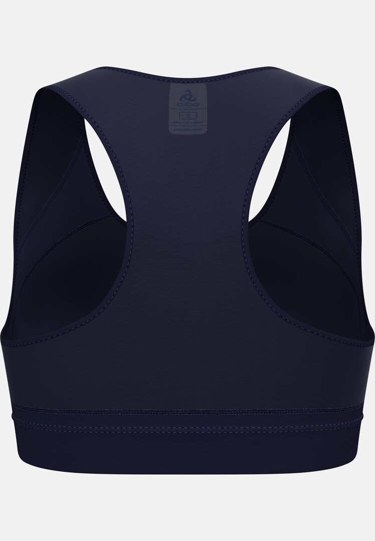 The Medium-support sports bra in eclipse High-Performance Odlo