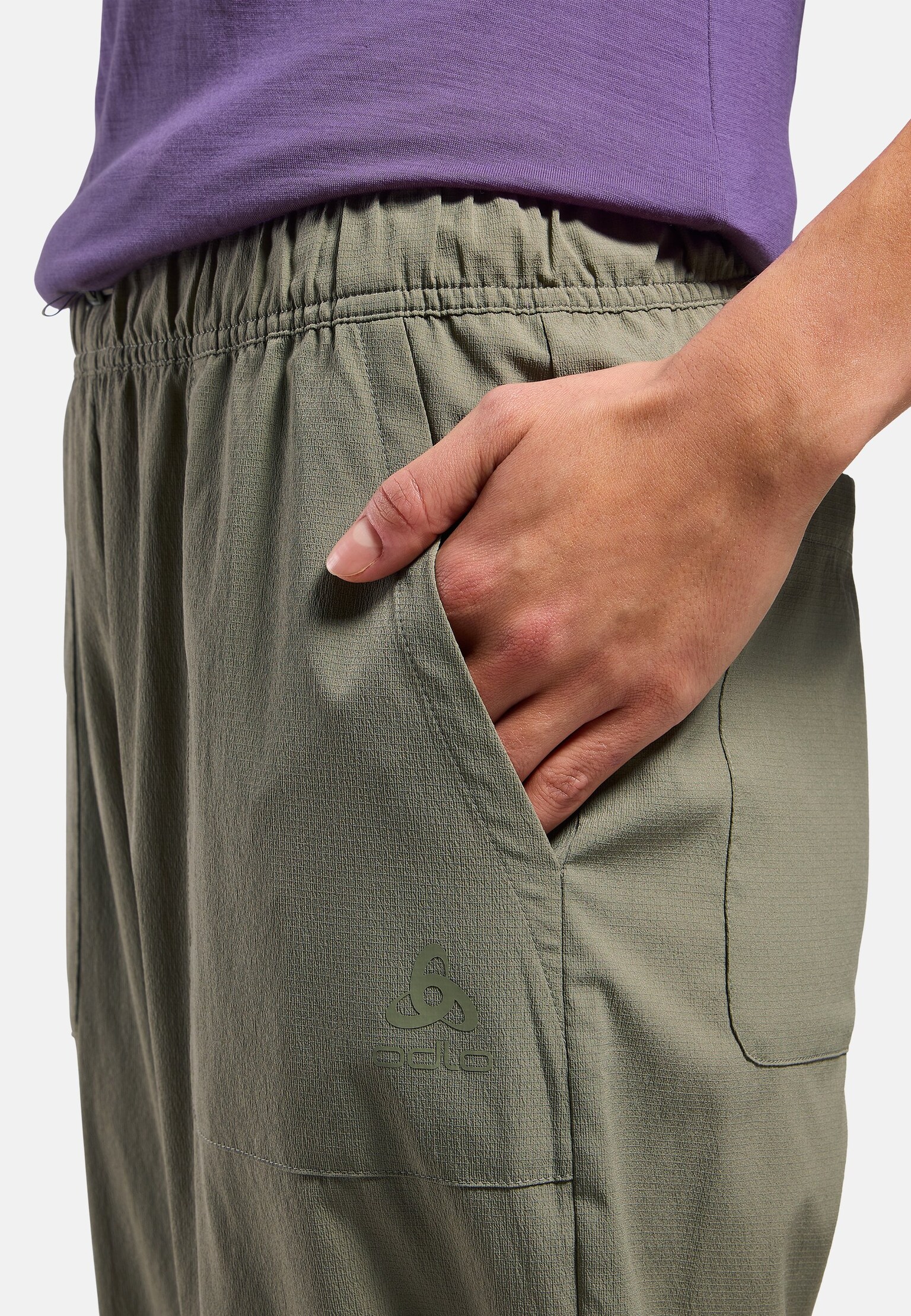 Ascent ultralichte toelopende 7/8 ripstopbroek