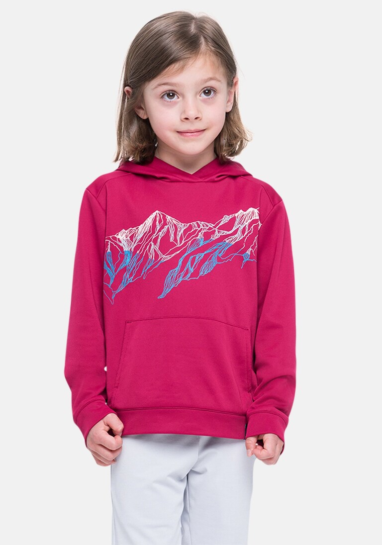 The WeAct kids' collection mid layer hoody