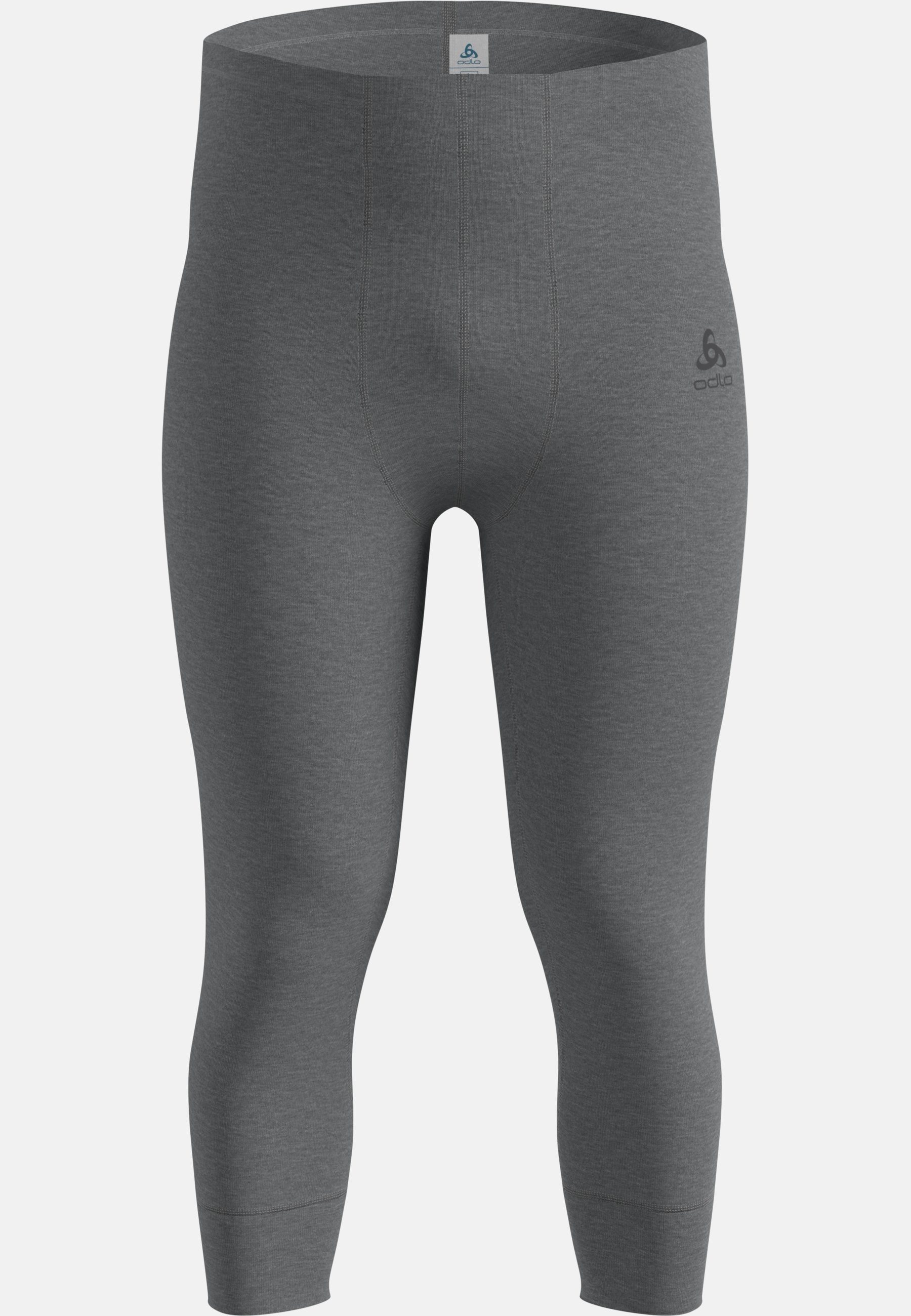 スーツ ODLO FW24 LEGGINGS BASE LAYER (196401 15000) The Blackcomb Base Layer Bottoms in black - space dye | High