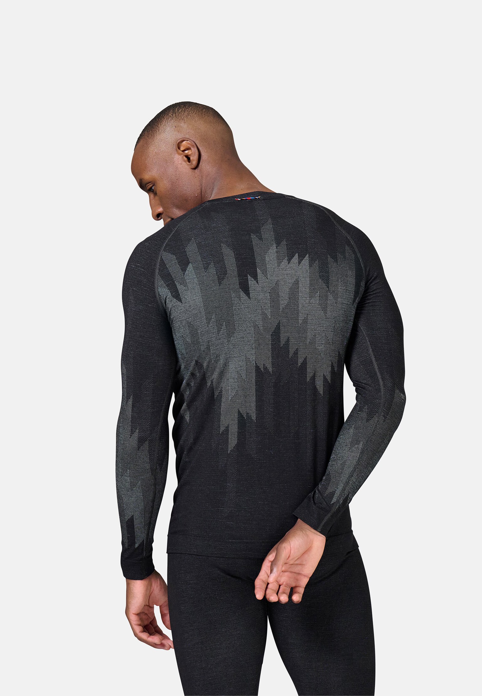 Haut technique à col rond et manches longues Kinship Performance Wool Warm