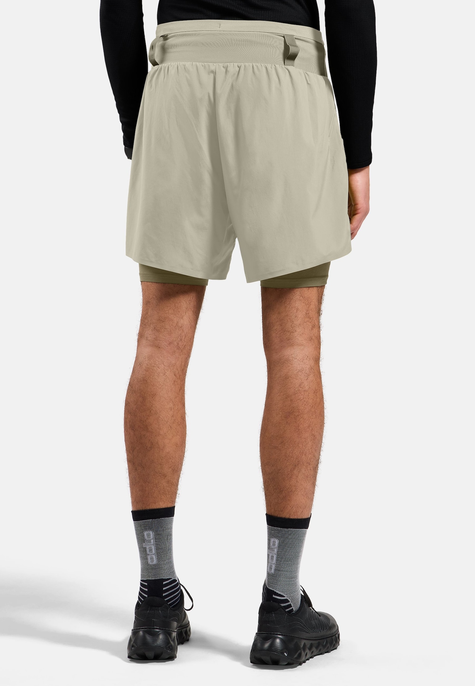 Short de running 2 en 1 X-Alp Trail 6 Inch