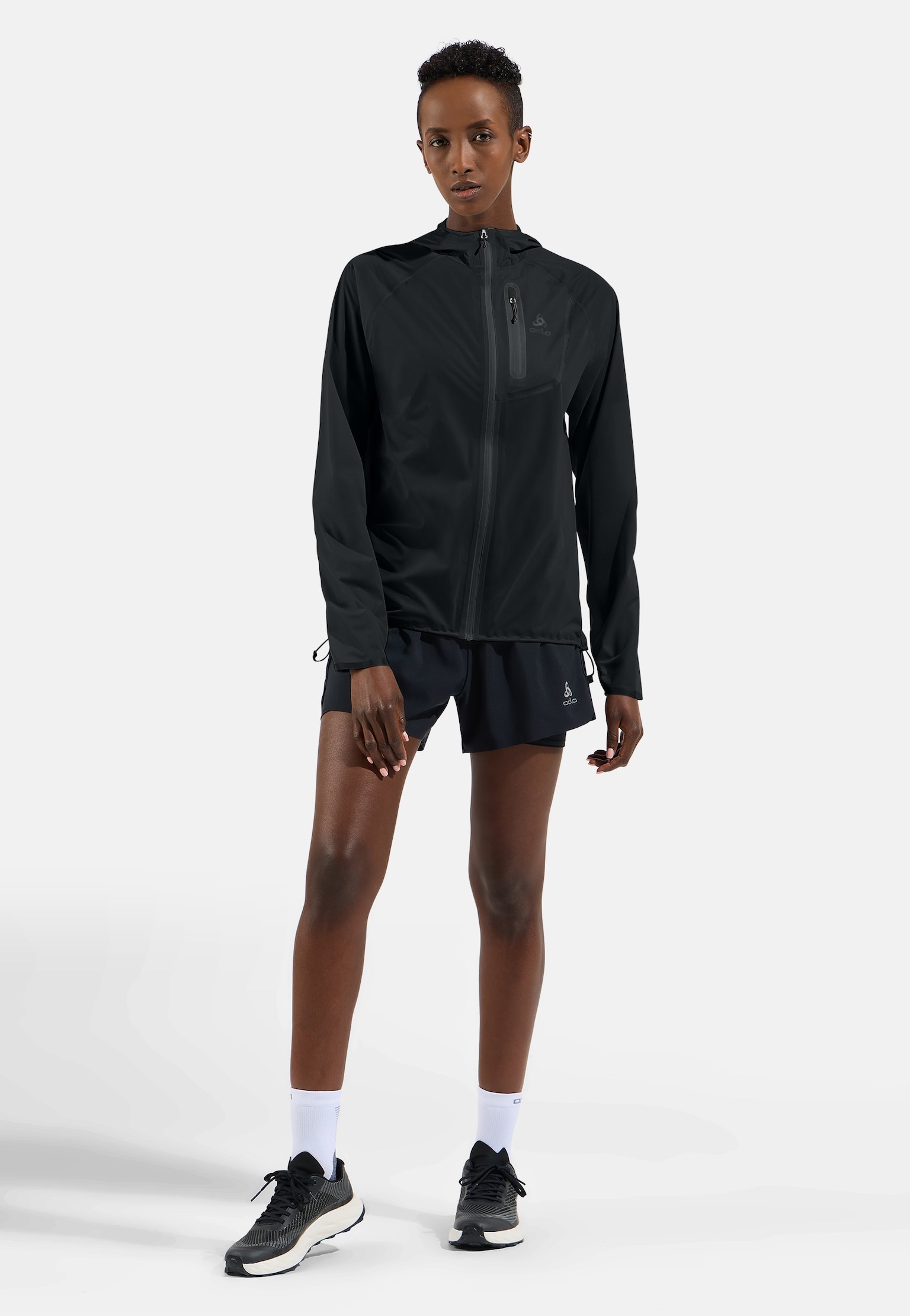The Zeroweight Dual Dry Performance Knit waterproof running jacket