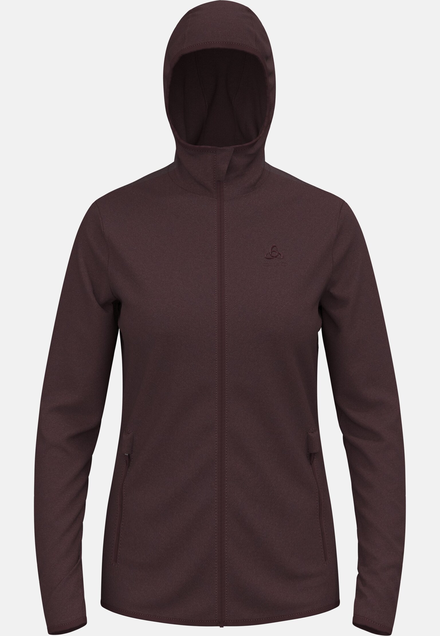 The women's Roy full zip mid layer hoody