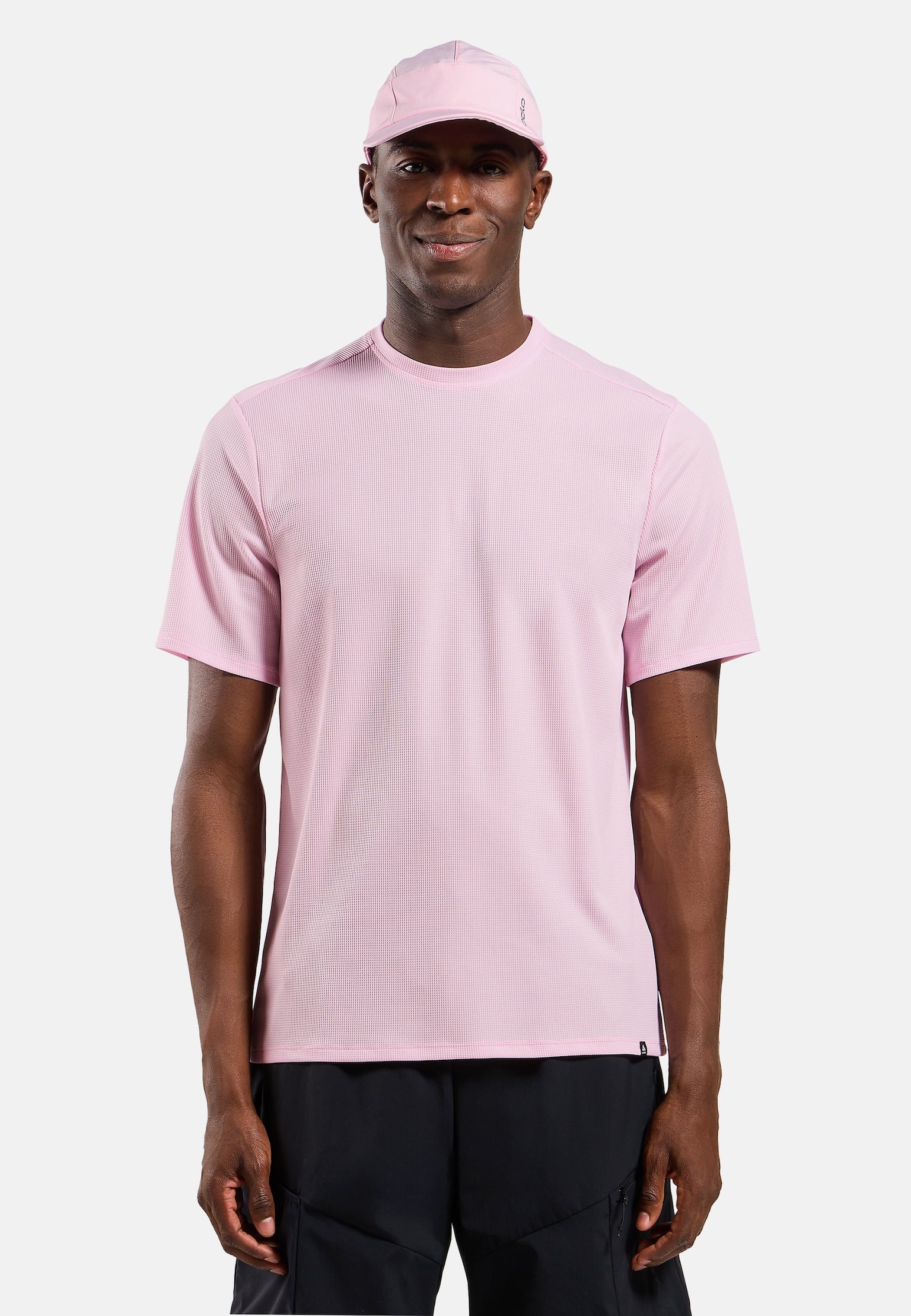 T-shirt à manches courtes et col rond Cubic Light