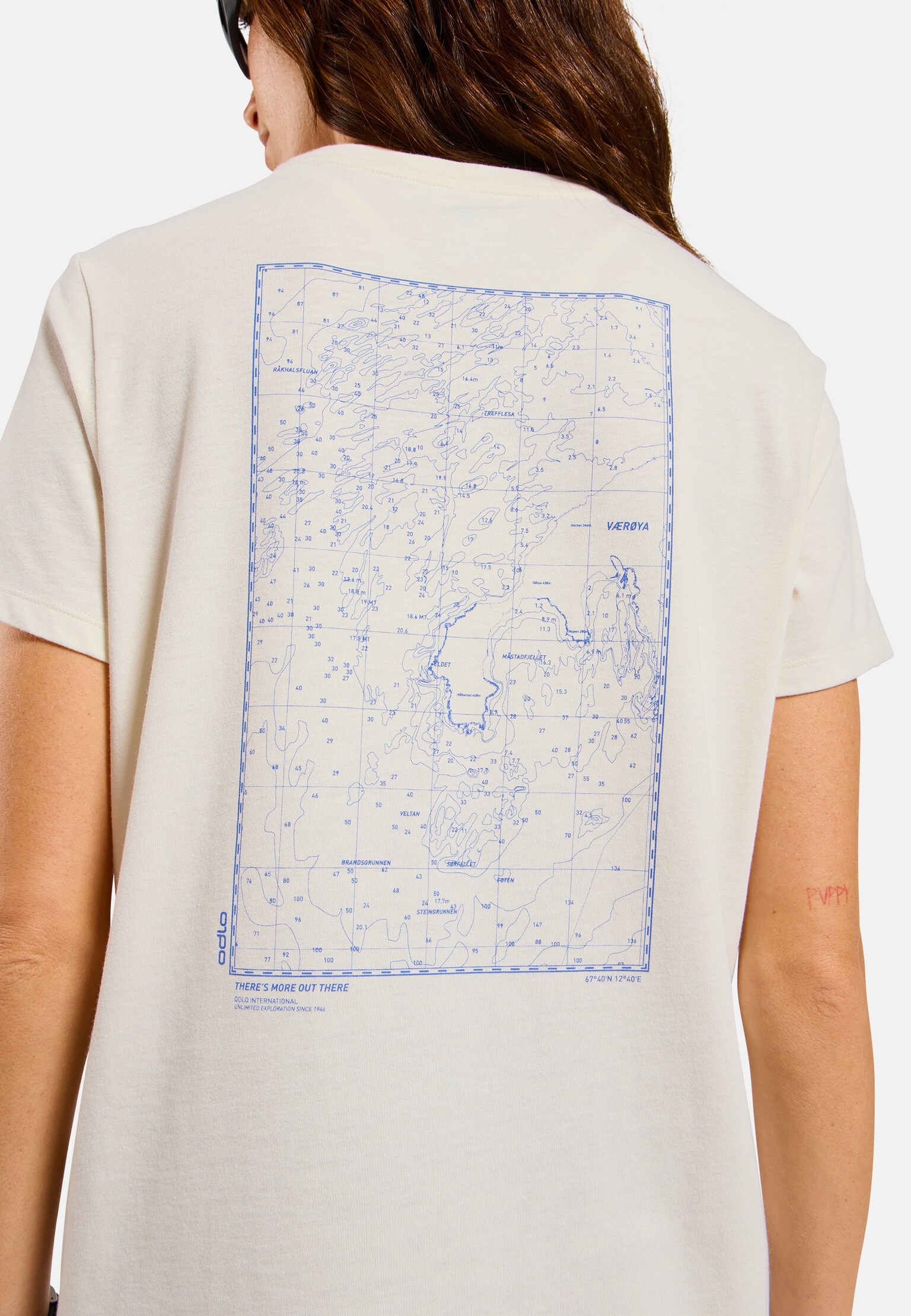 T-shirt in misto cotone Ascent Unlimited Exploration