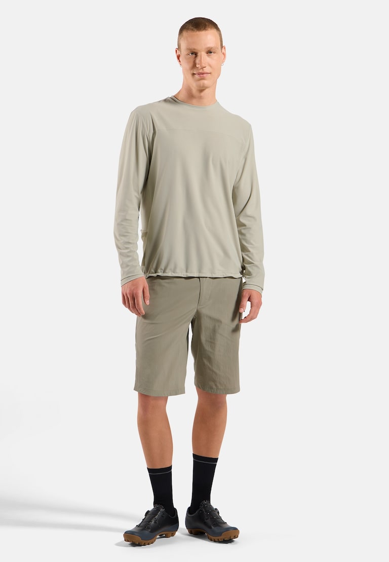 The Explorer Chill-Tec cargo long-sleeve t-shirt