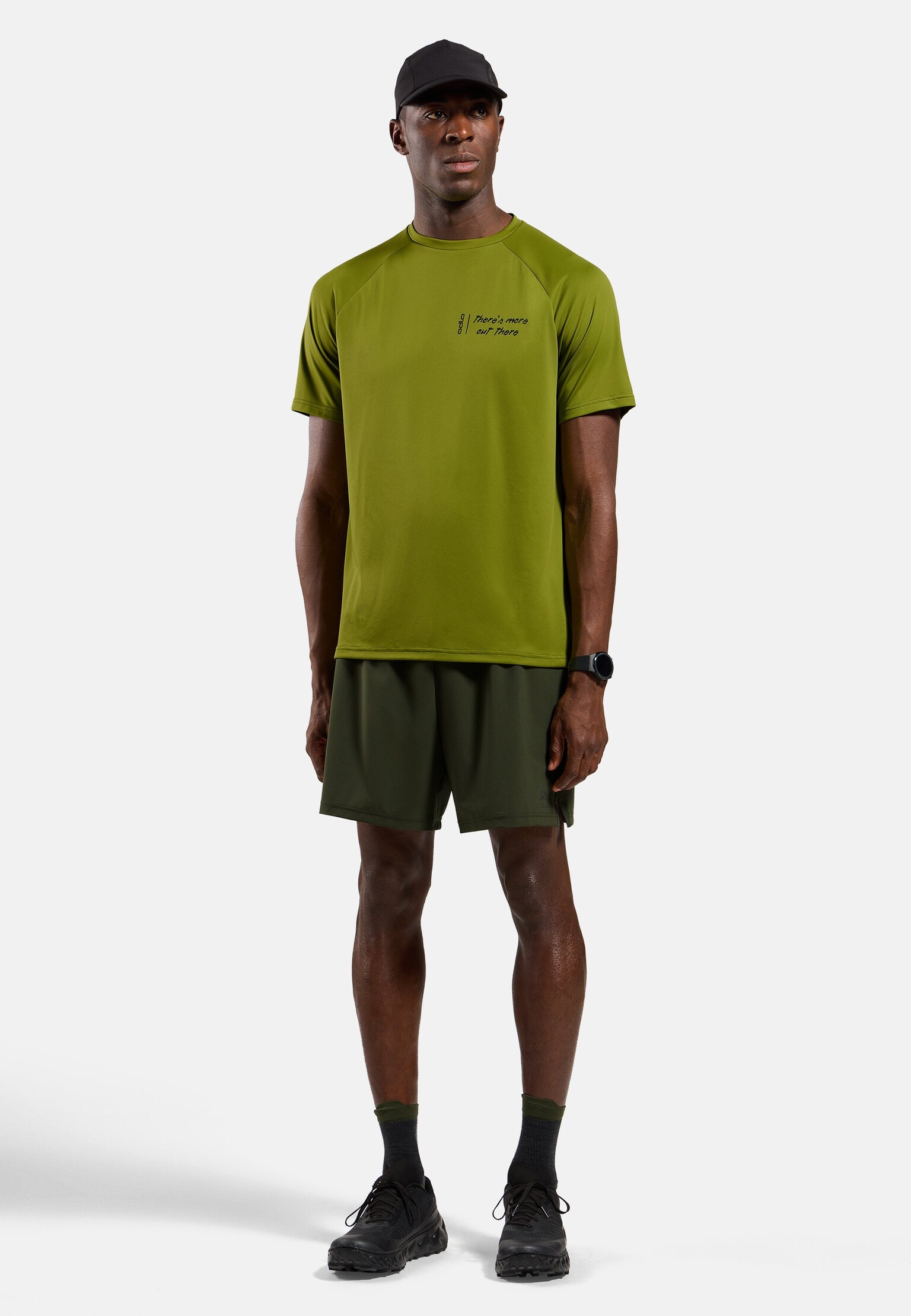 The Essentials print running t-shirt