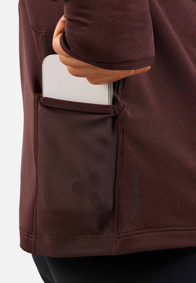 The X-Alp Ceramiwarm half-zip mid layer