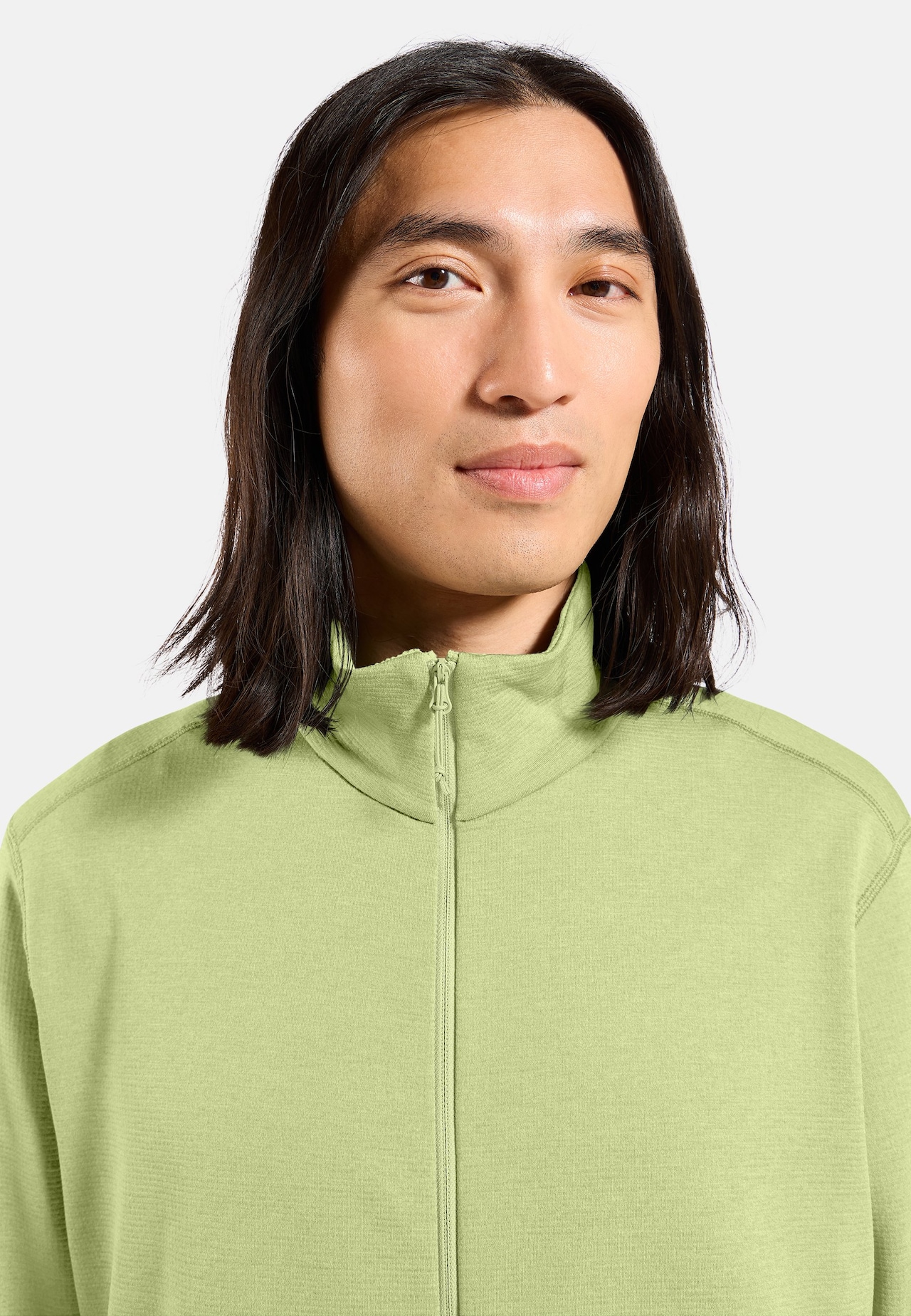 Grid Fleece Mid Layer Full-Zip