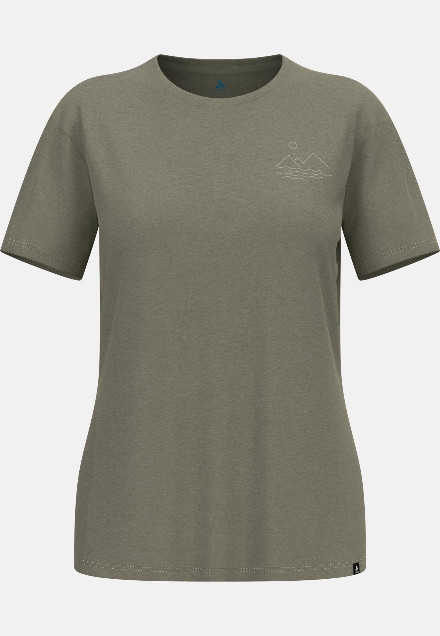 Ascent sun sea mountains t-shirt