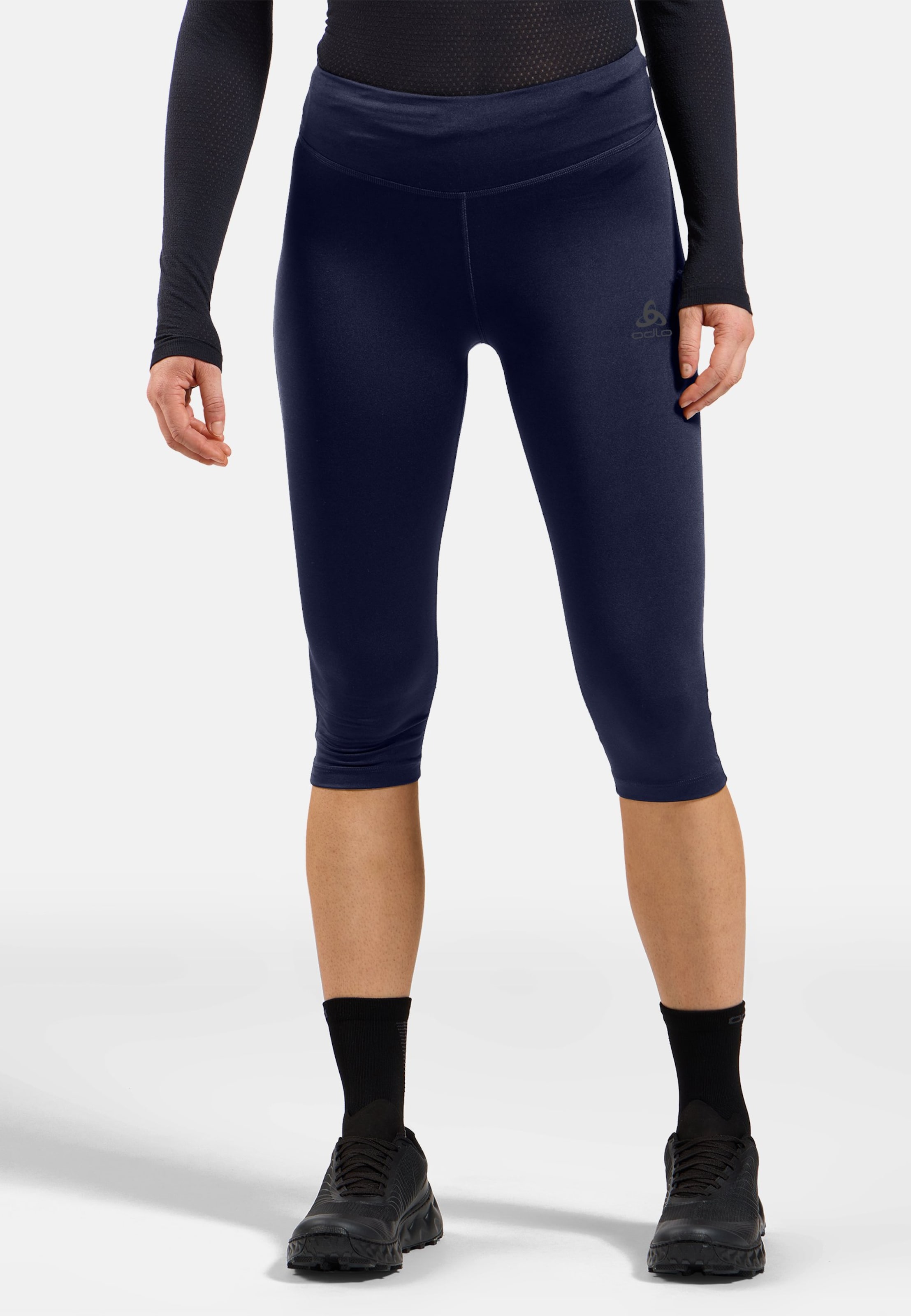 Odlo Essentials 3/4-Lauftights für Damen, XS, blau
