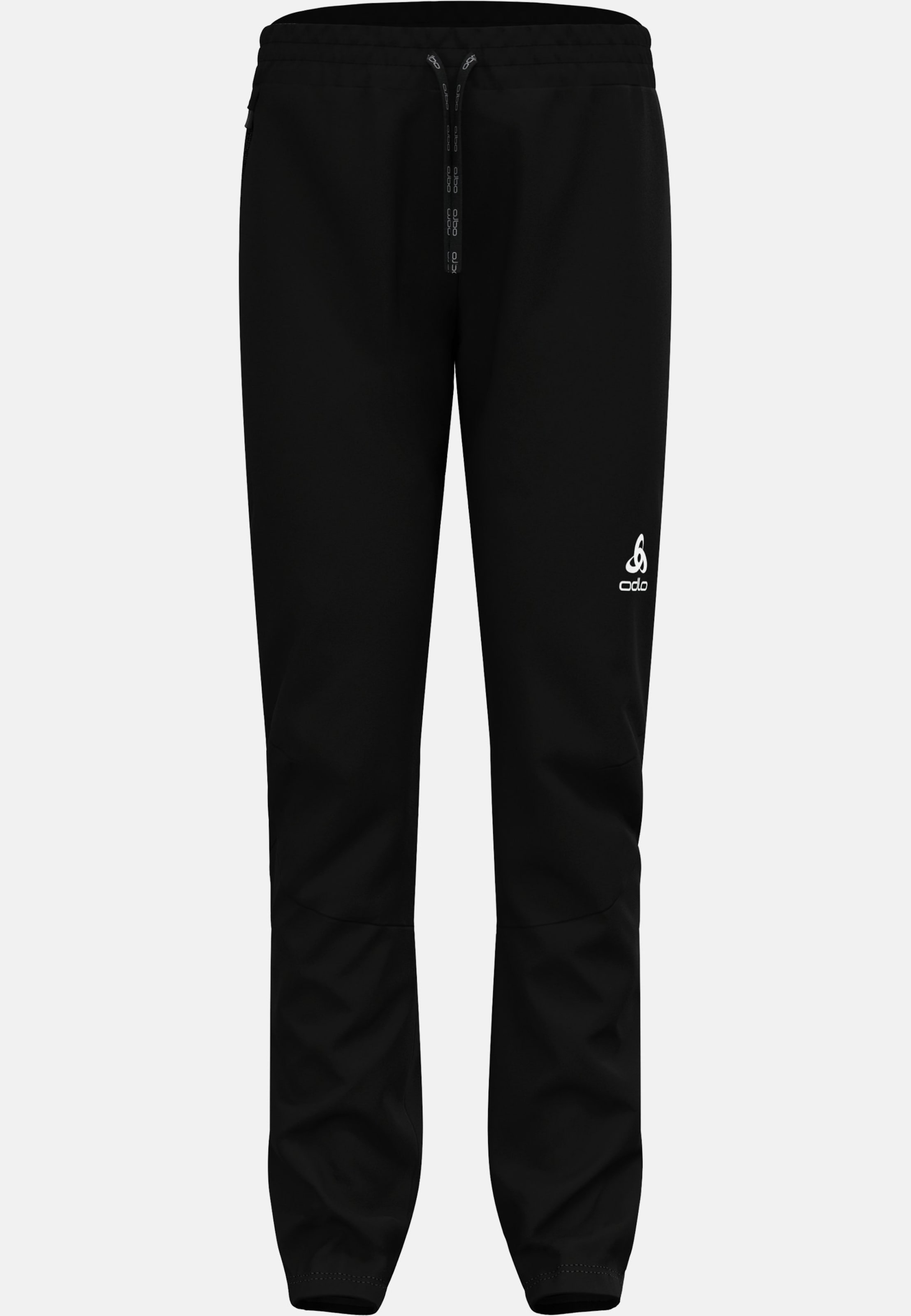Odlo Brensholmen Langlaufhose für Kinder, 116, schwarz