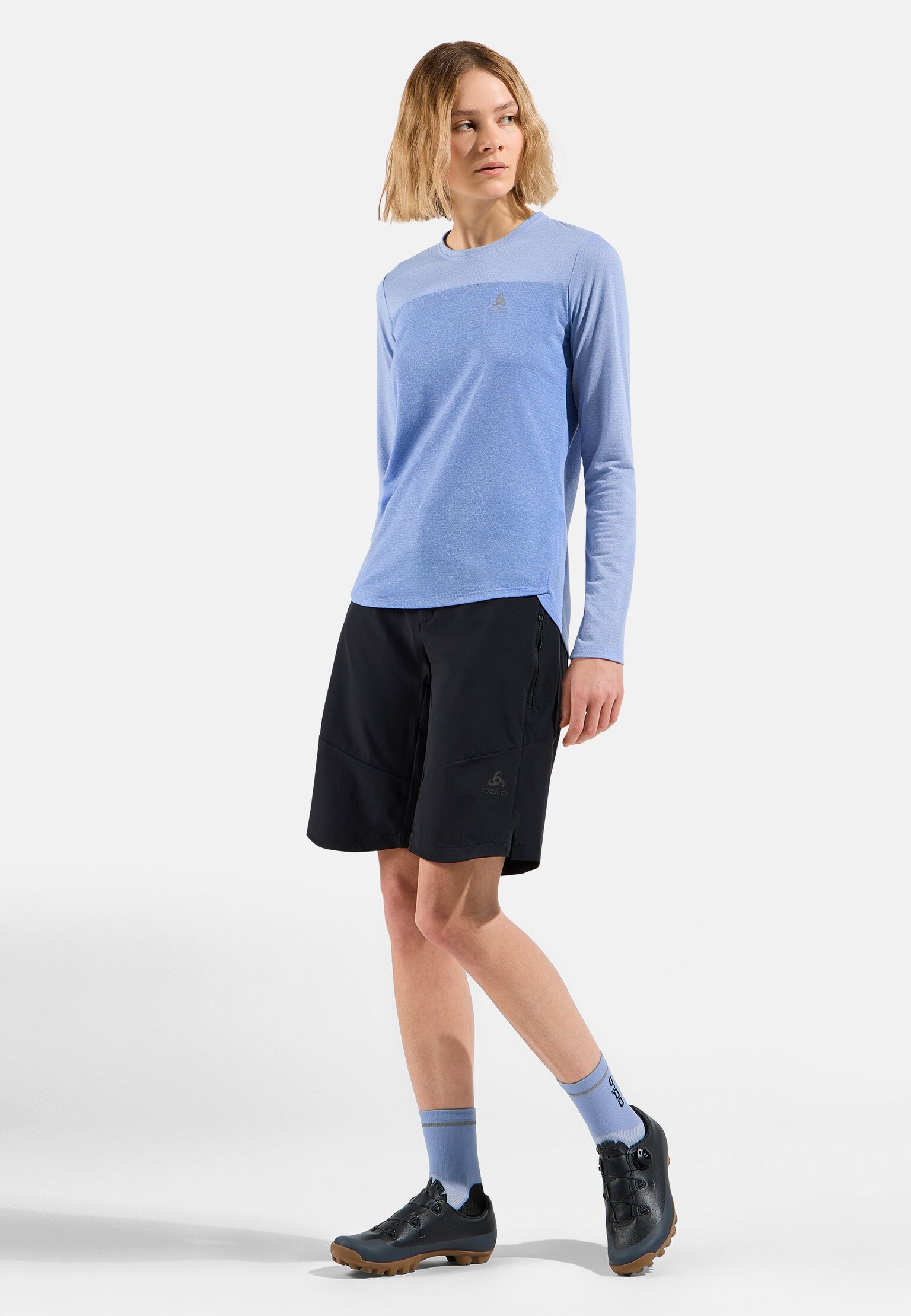 T-shirt de cyclisme manches longues X-Alp Linencool