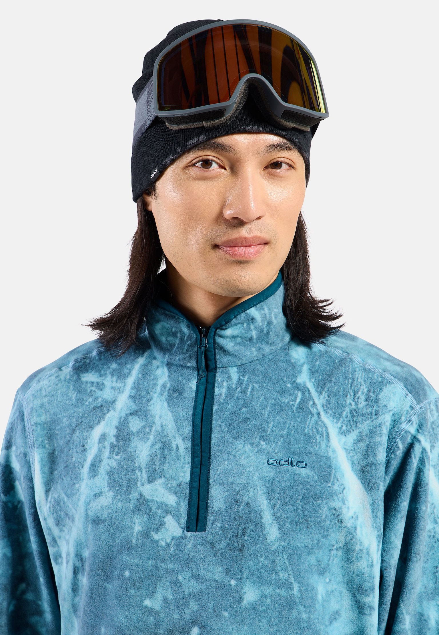 X-Alp X Frozen Lake Mid Layer Half-Zip