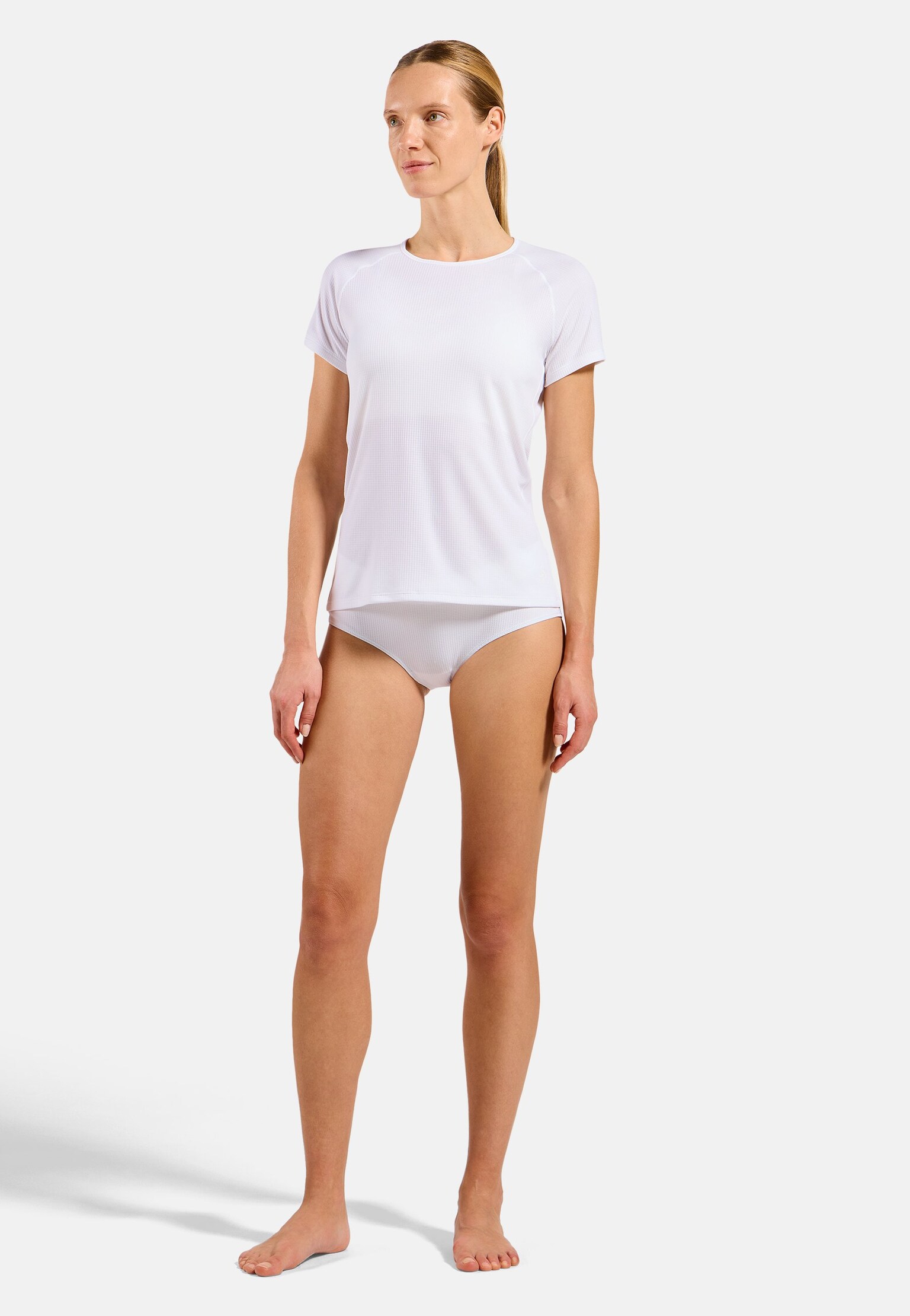 Kurzärmeliger Active Light Base Layer mit Rundhalsausschnitt