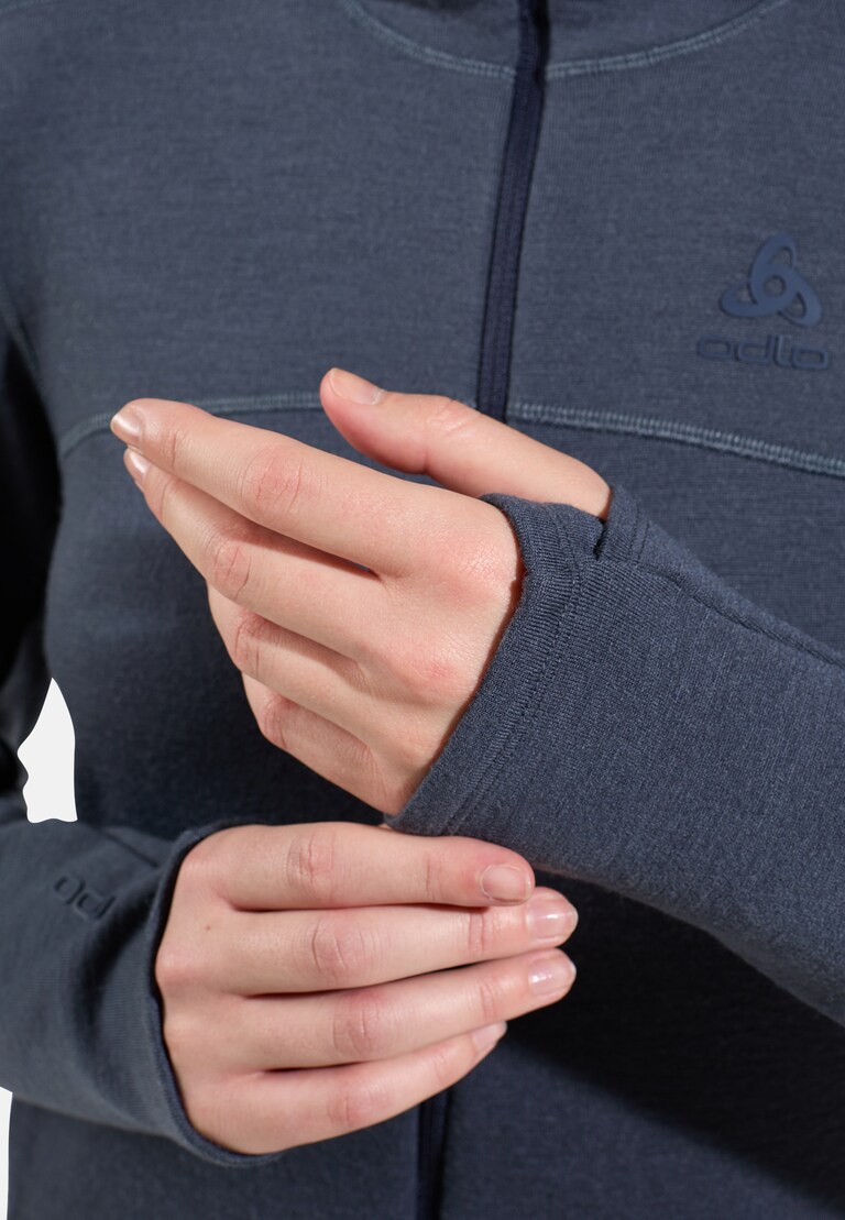 The Ascent Performance Wool X-Warm hoody