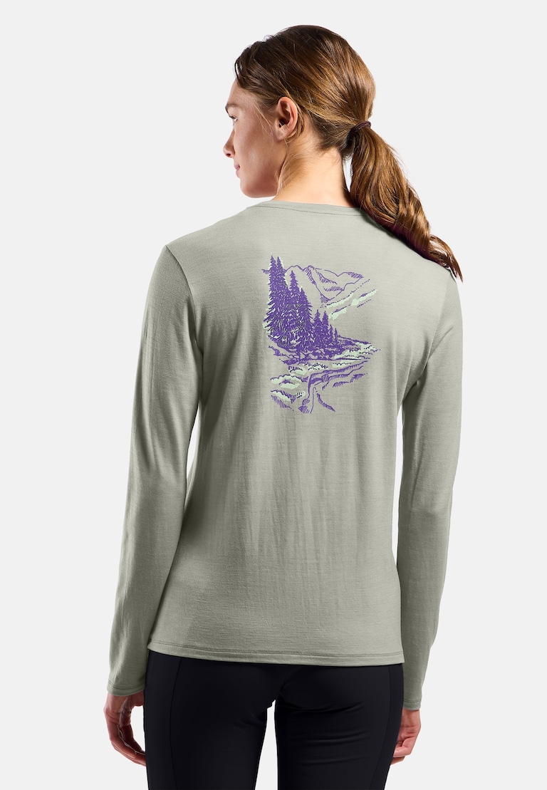 The Ascent merino 160 TMOT long-sleeve t-shirt