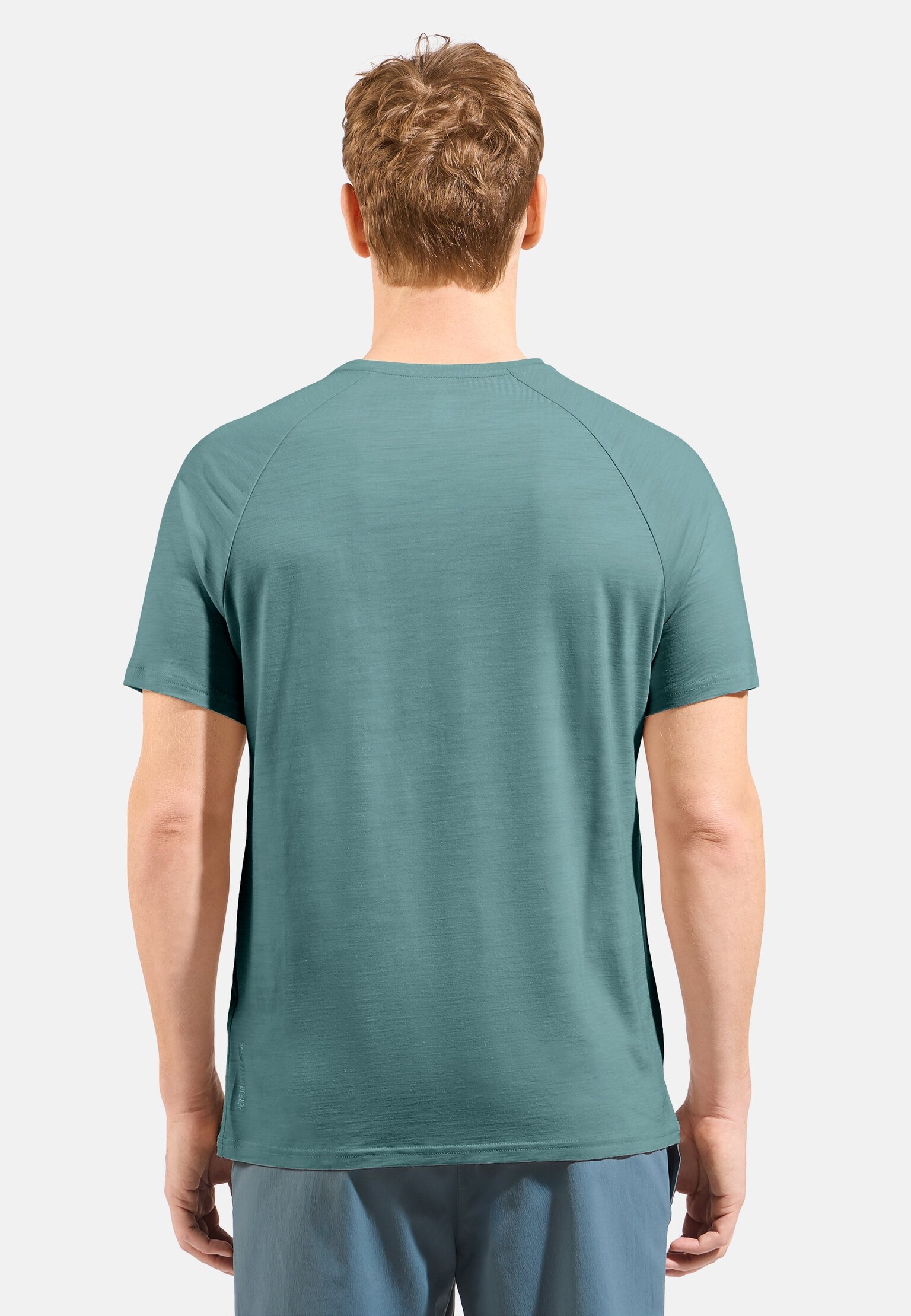 T-shirt à motif topographique Ascent Performance Wool 130