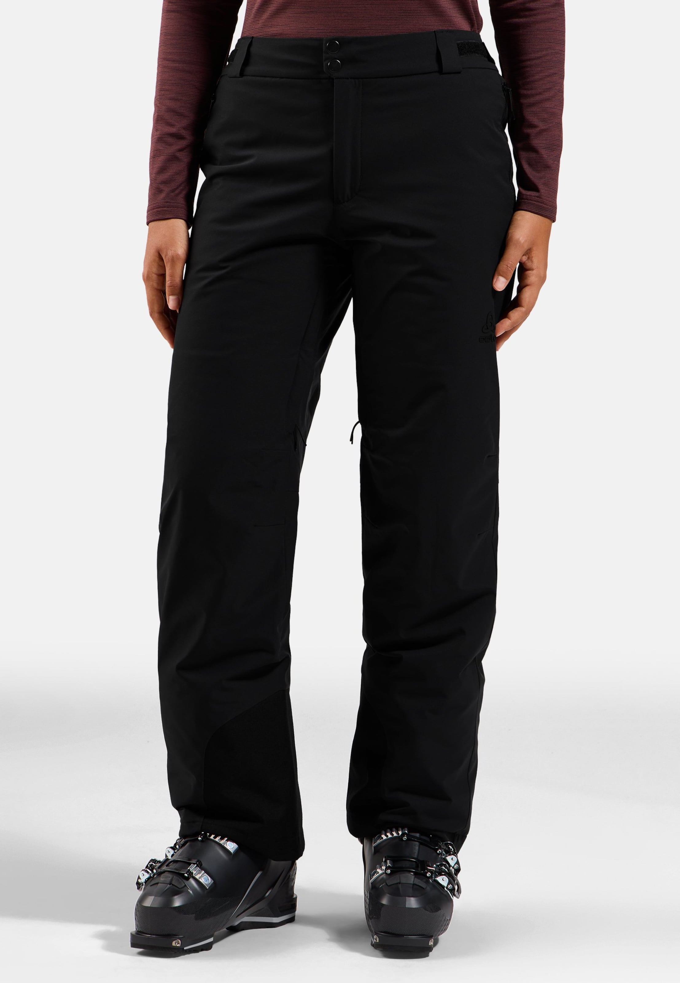 Odlo Ski Bluebird S-Thermic Skihose für Damen, 34, schwarz