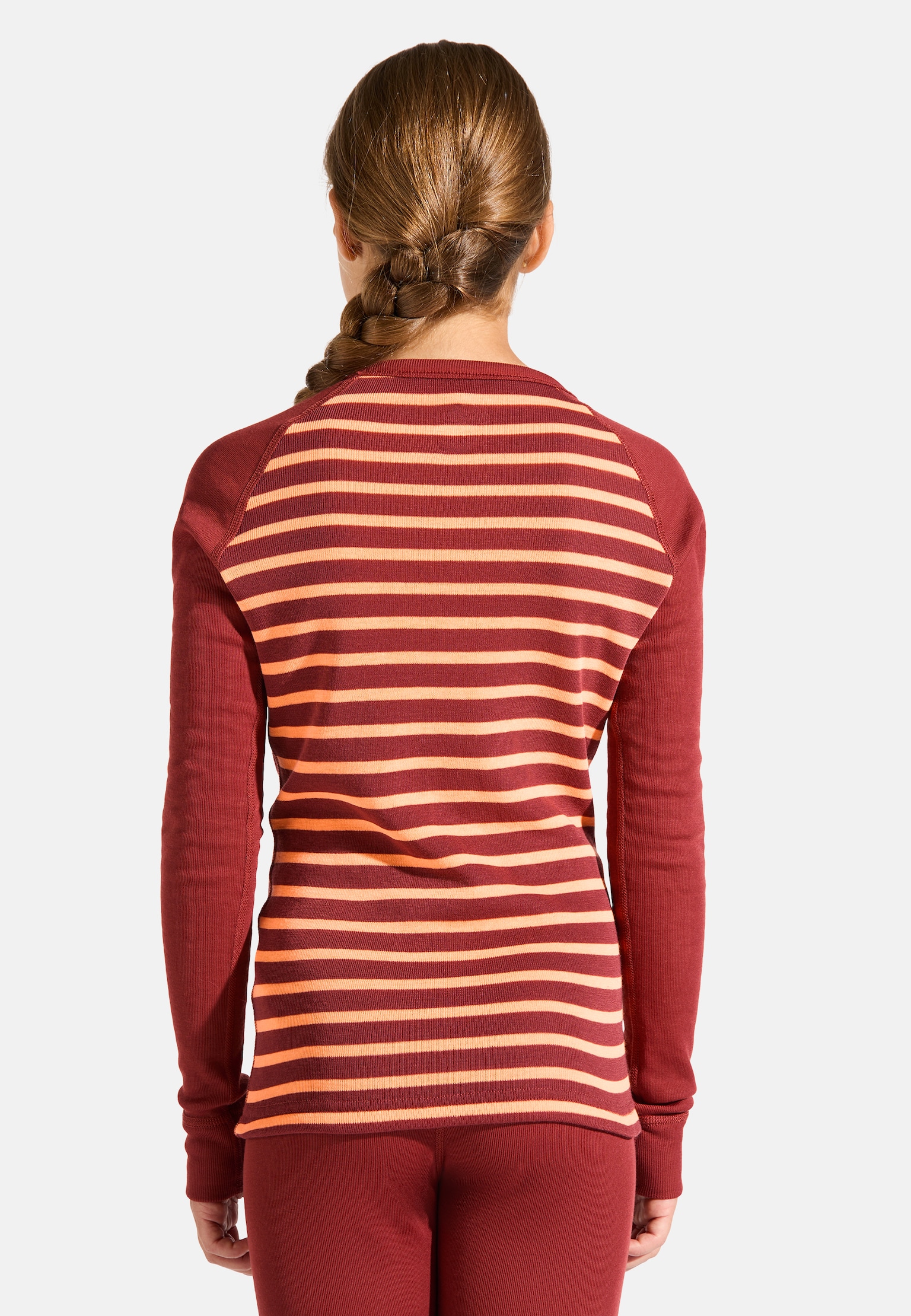 Active Warm Kids Stripes Base Layer Top